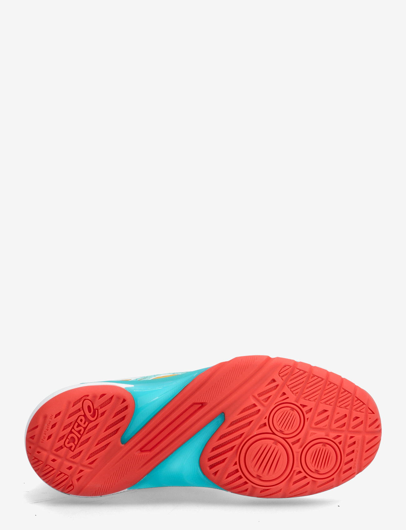 Asics - POWERBREAK FF - indoor sports shoes - white/sea glass - 4