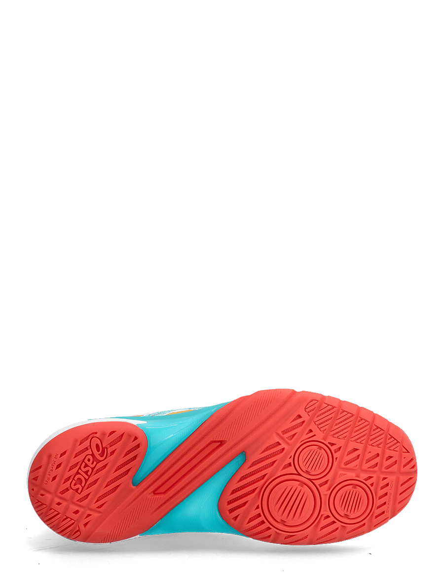 Asics - POWERBREAK FF - siseruumide spordijalatsid - white/sea glass - 4