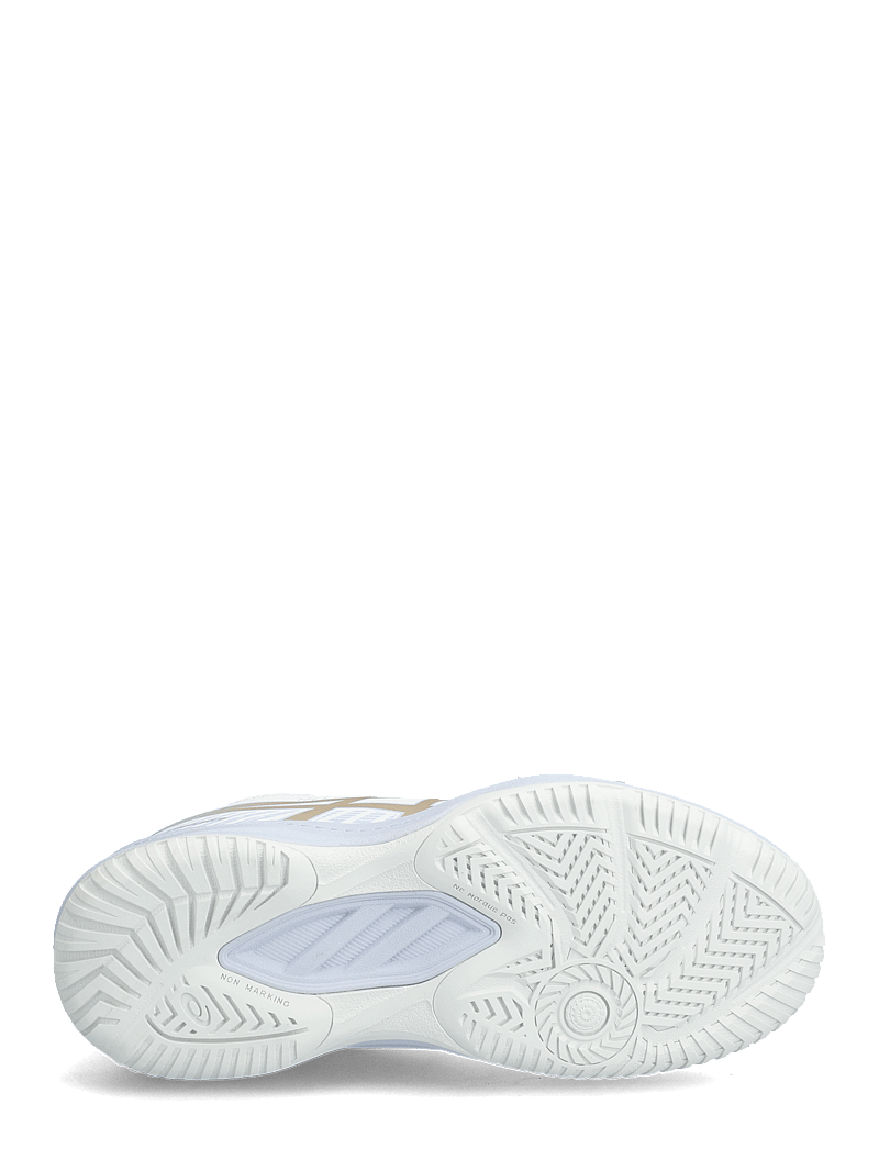 Asics - UPCOURT 6 GS - skriešanas apavi - white/champagne - 4