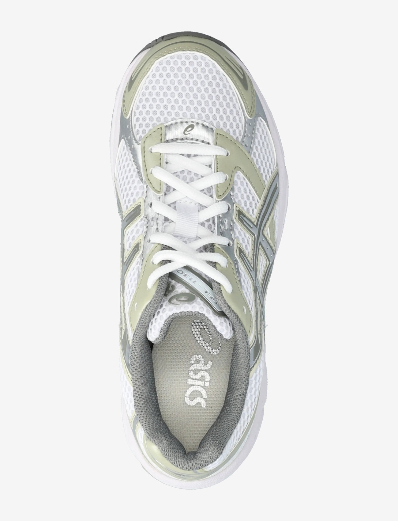 Asics - GEL-1130 - niedrige sneakers - white/dried leaf green - 3