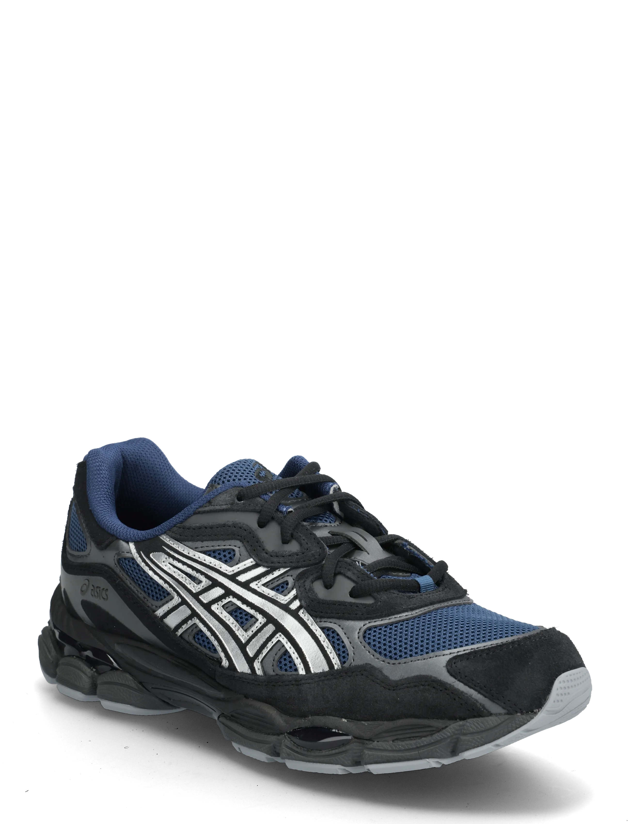 Asics GEL-NYC - Niedrige Sneakers - INDEPENDENCE BLUE/PURE SILVER / black