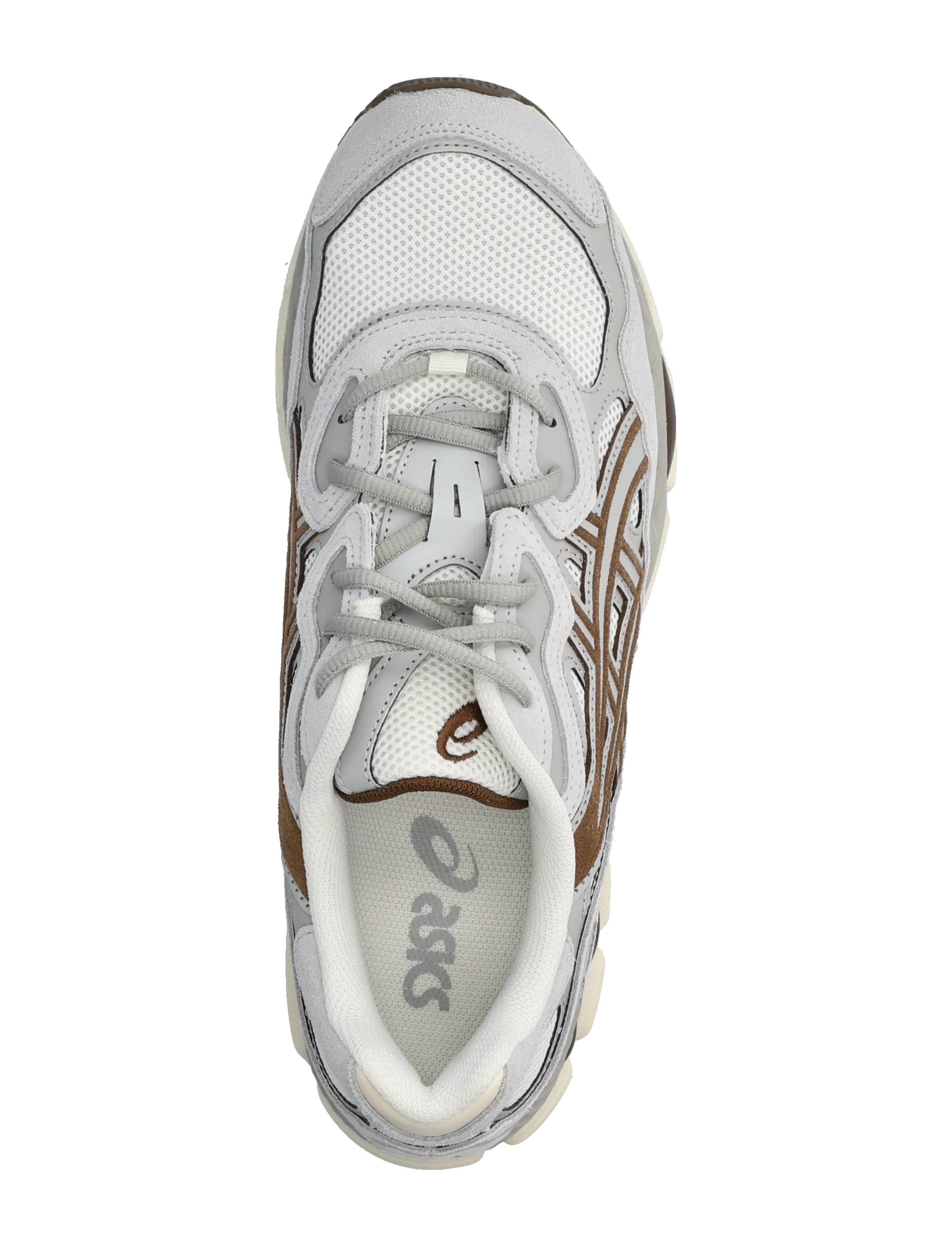 Asics - GEL-NYC - low top sneakers - cream/cement grey - 3