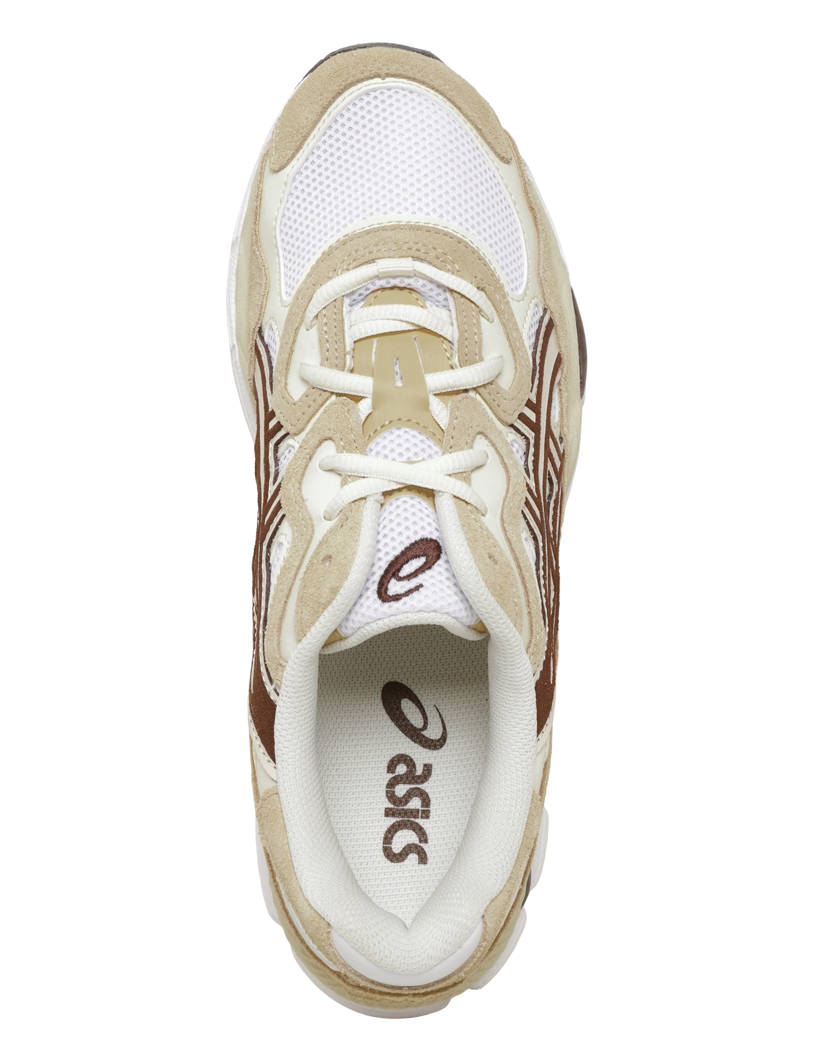 Asics - GEL-NYC - lave sneakers - white/roasted coffee - 3