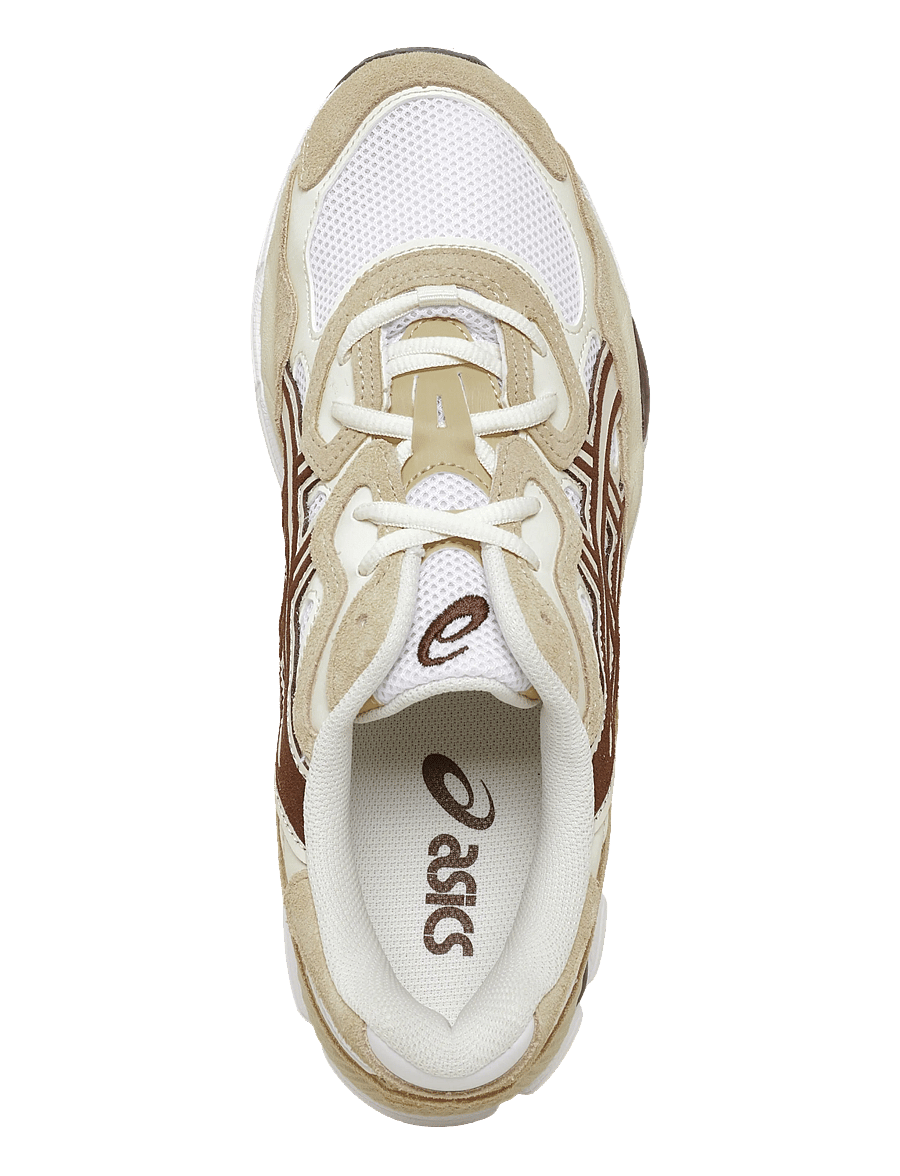 Asics - GEL-NYC - lave sneakers - white/roasted coffee - 3