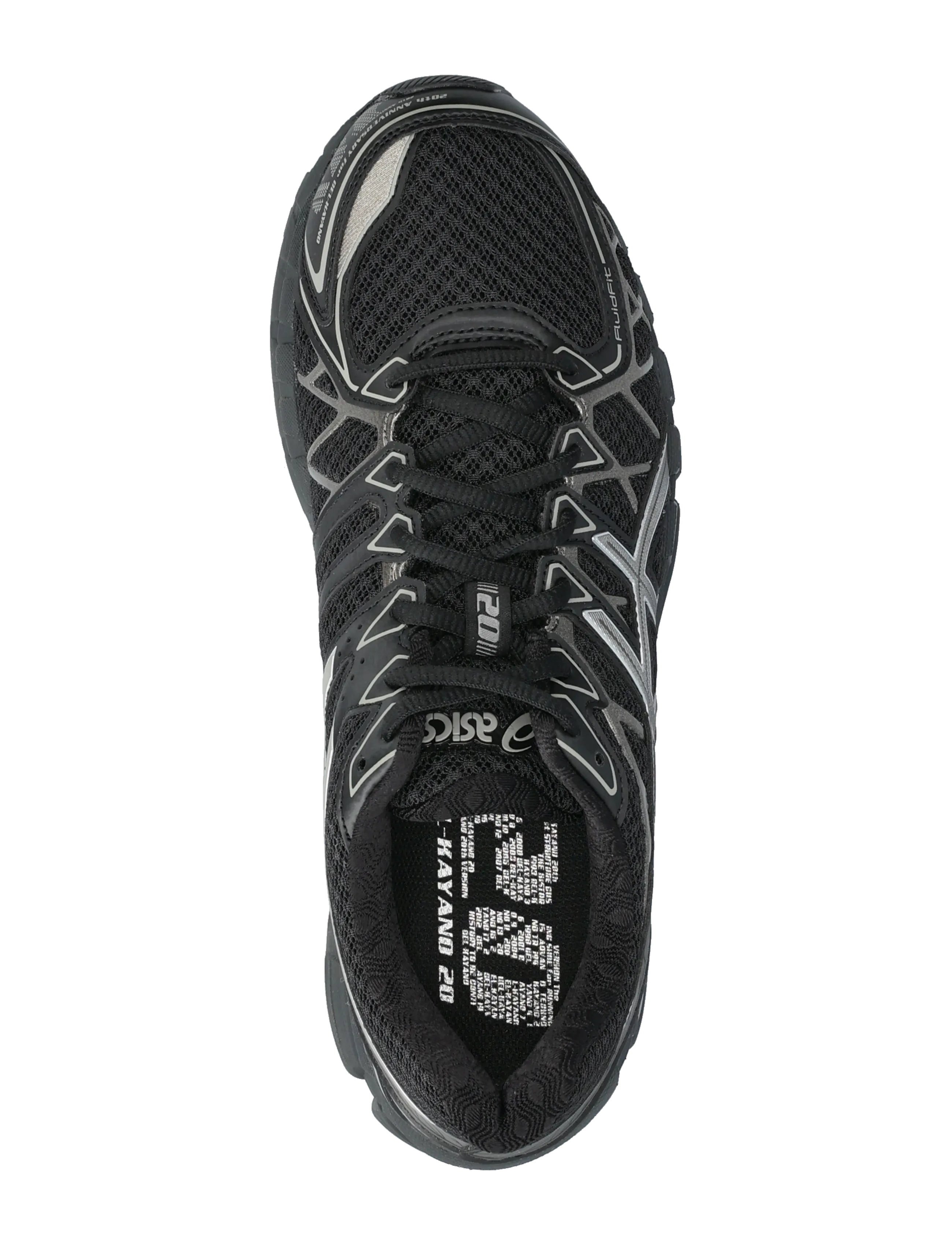 Asics - GEL-KAYANO 20 - låga sneakers - black/clay grey - 3
