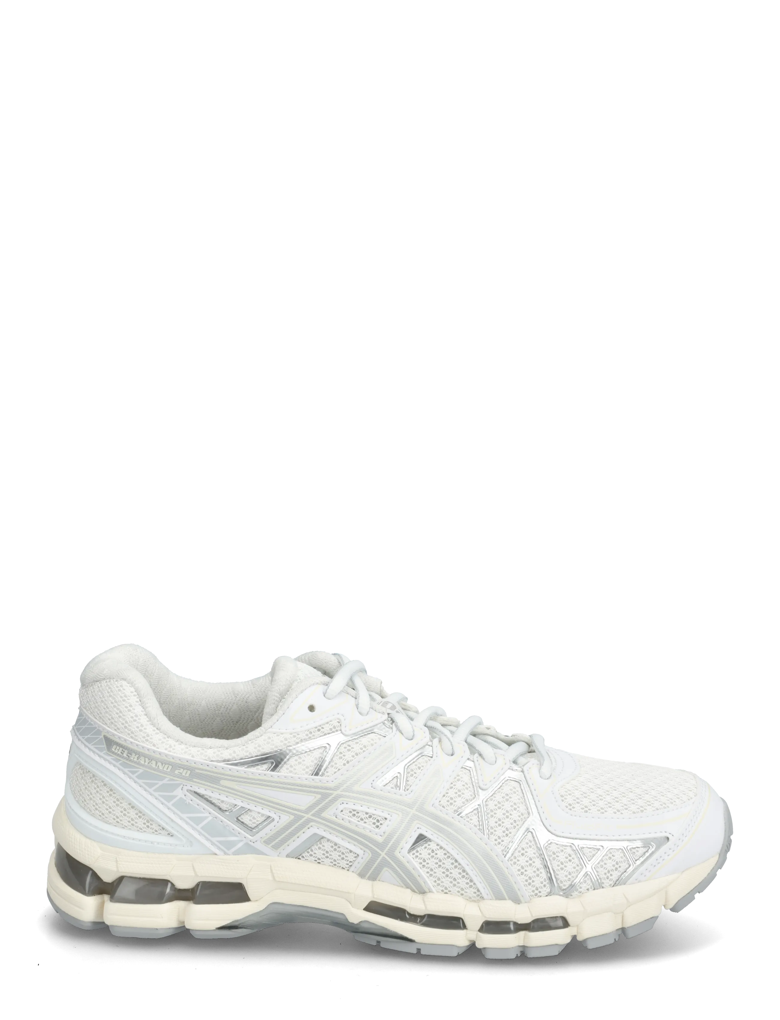 Asics - GEL-KAYANO 20 - kõrge säärega tossud - white/pure silver - 1