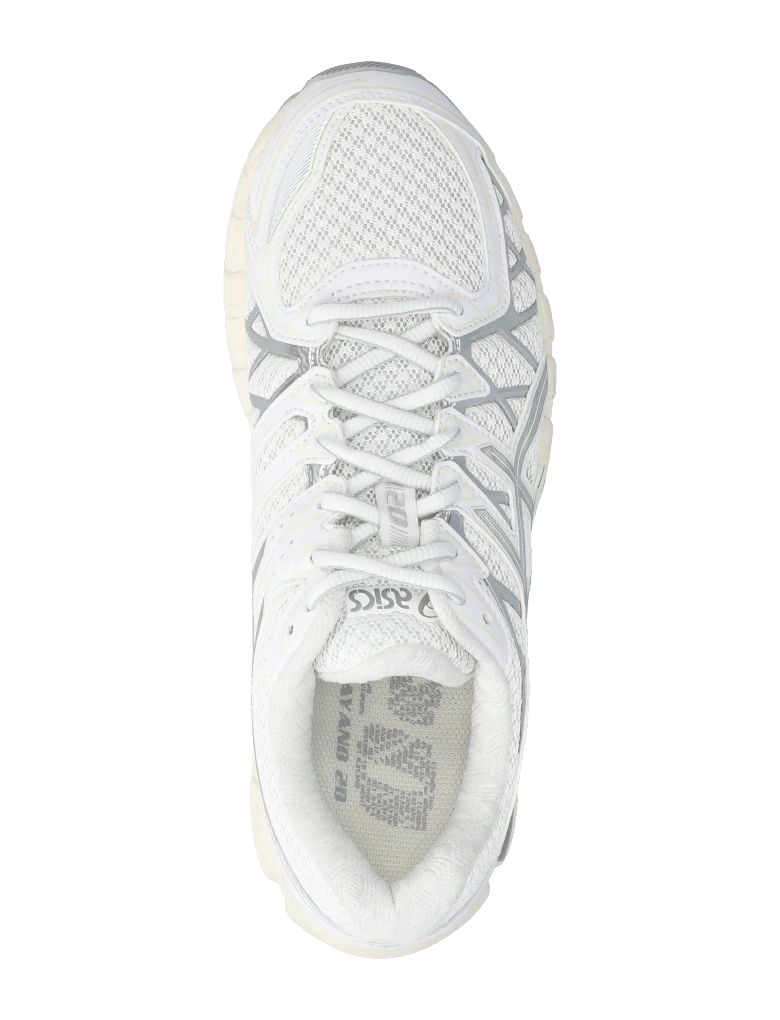 Asics - GEL-KAYANO 20 - kõrge säärega tossud - white/pure silver - 3