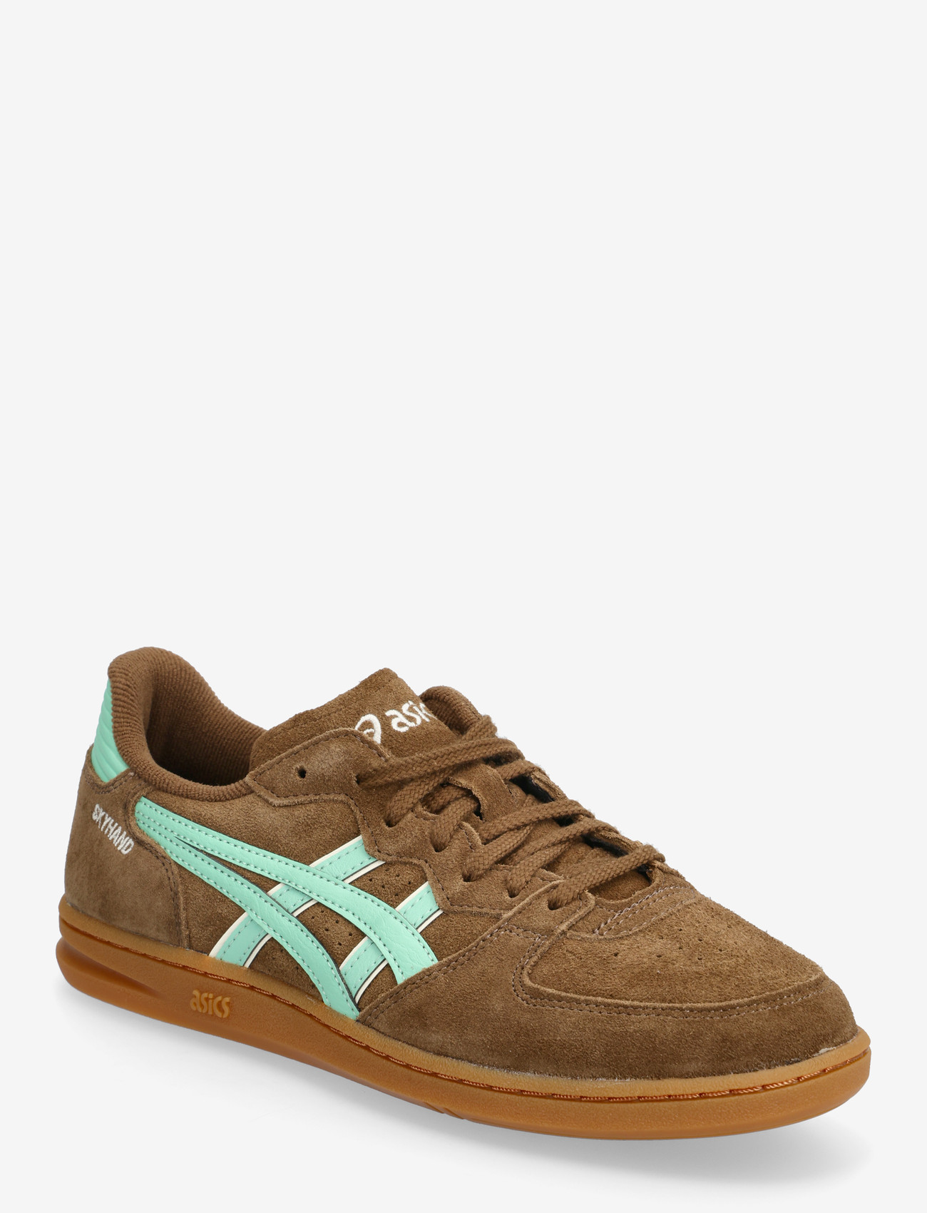 Asics - SKYHAND OG - låga sneakers - brown storm/ice green - 0
