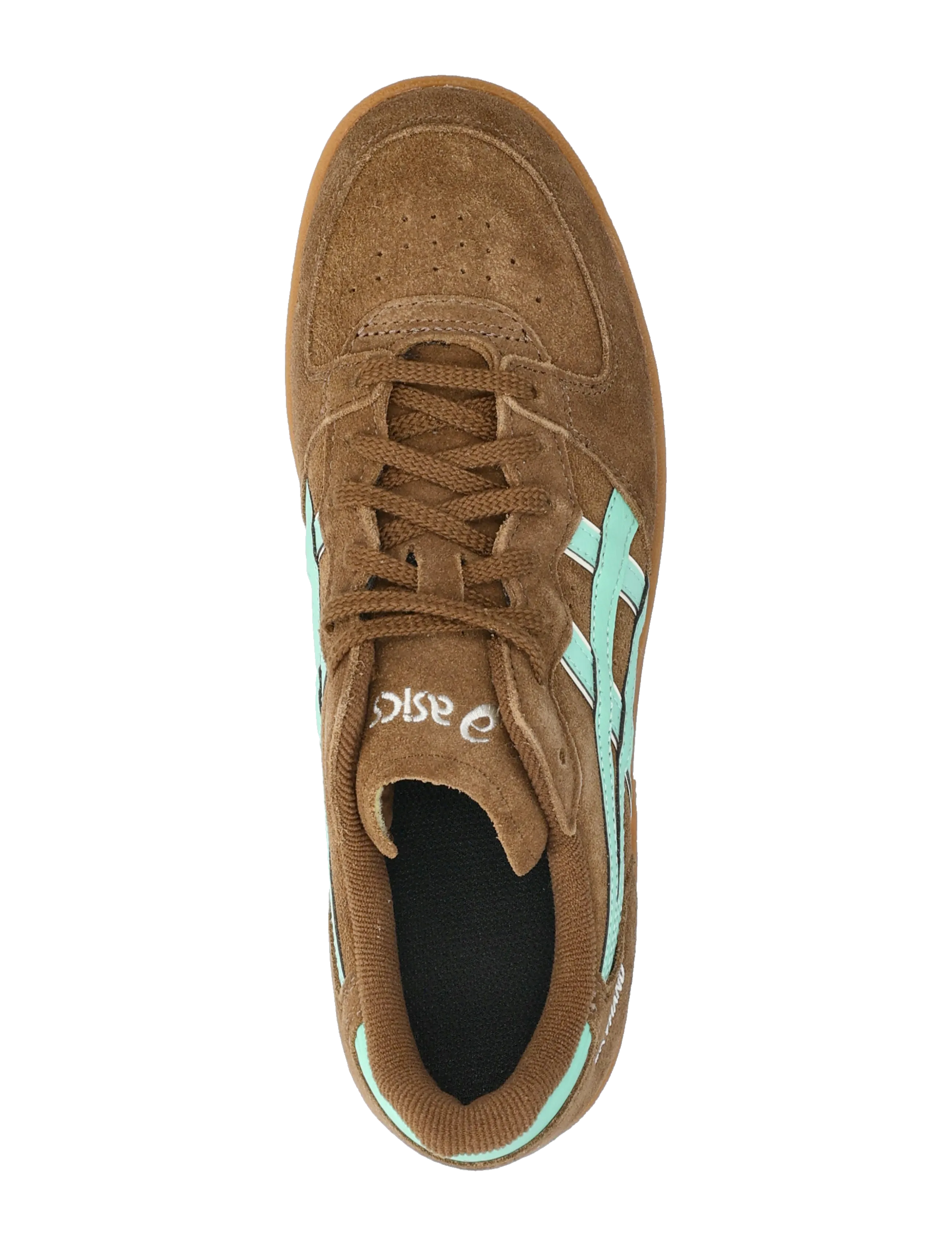 Asics - SKYHAND OG - matalavartiset tennarit - brown storm/ice green - 3