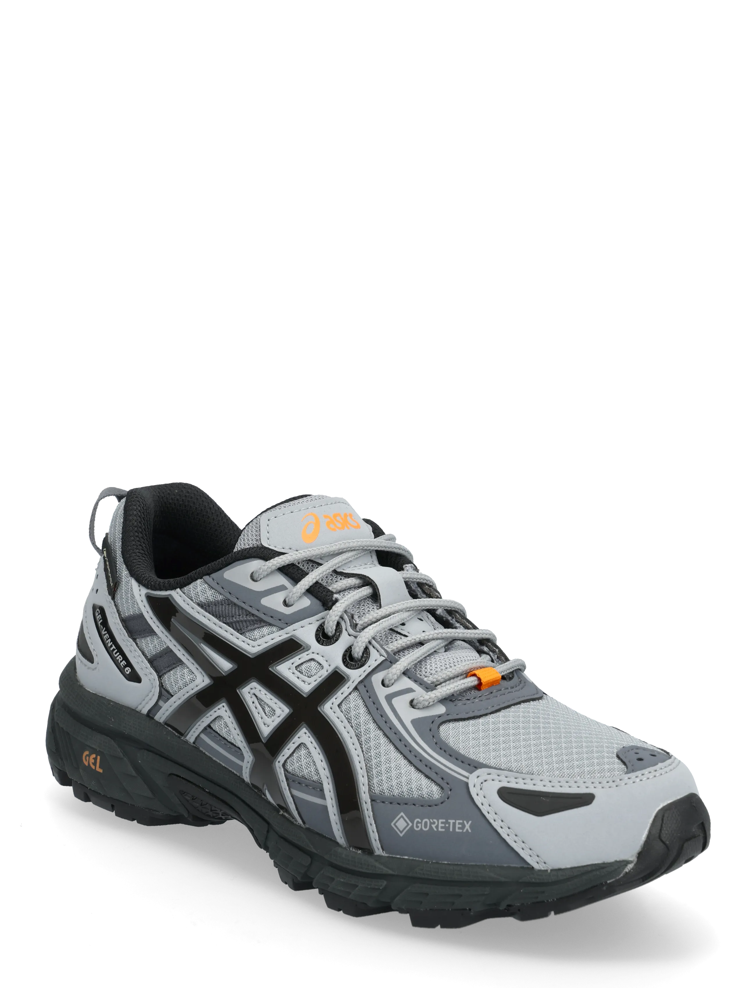 Asics - GEL-VENTURE 6 GTX - låga sneakers - gravel/orange cone - 0