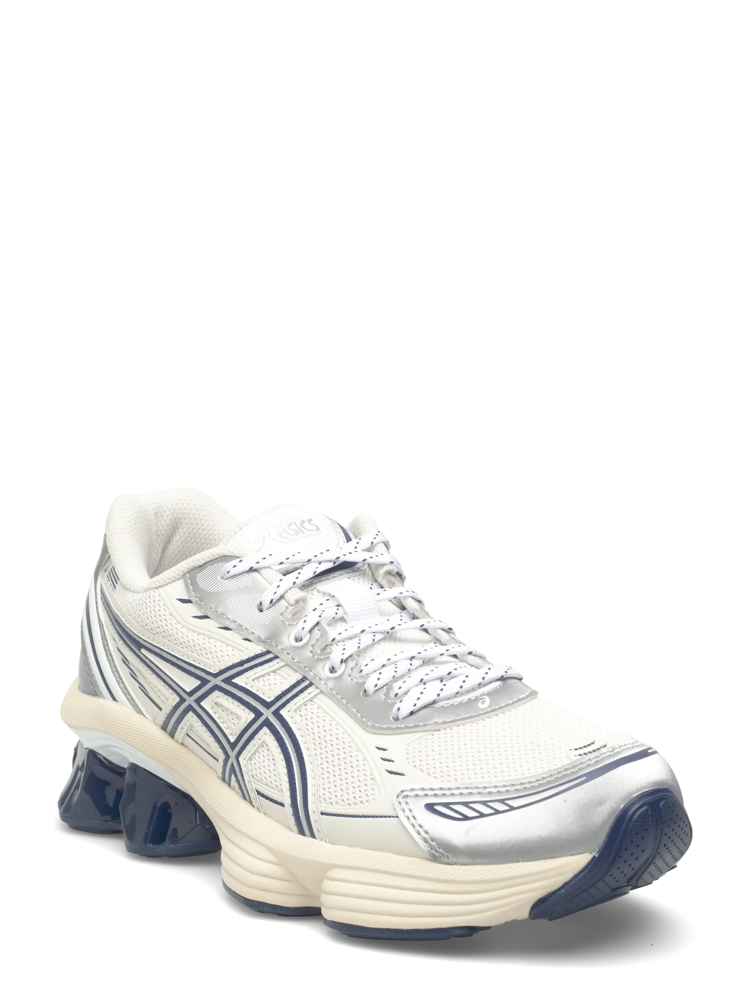Asics GEL-KINETIC FLUENT - ASICS - WHITE/INDEPENDENCE BLUE / cream