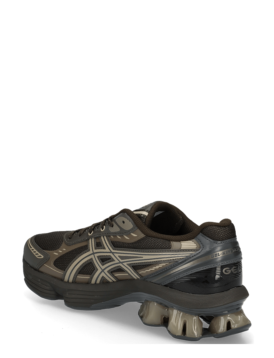 Asics - GEL-KINETIC FLUENT - niedriger schnitt - black coffee/driftwood - 1