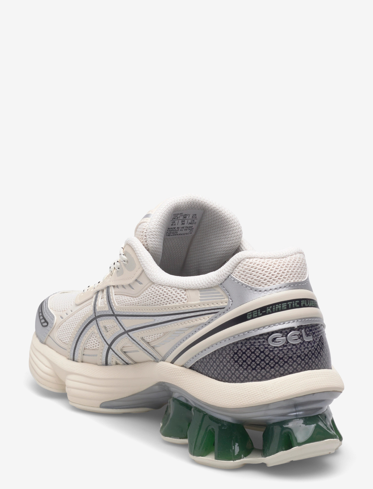 Asics - GEL-KINETIC FLUENT - kõrge säärega tossud - cream/pure silver - 2
