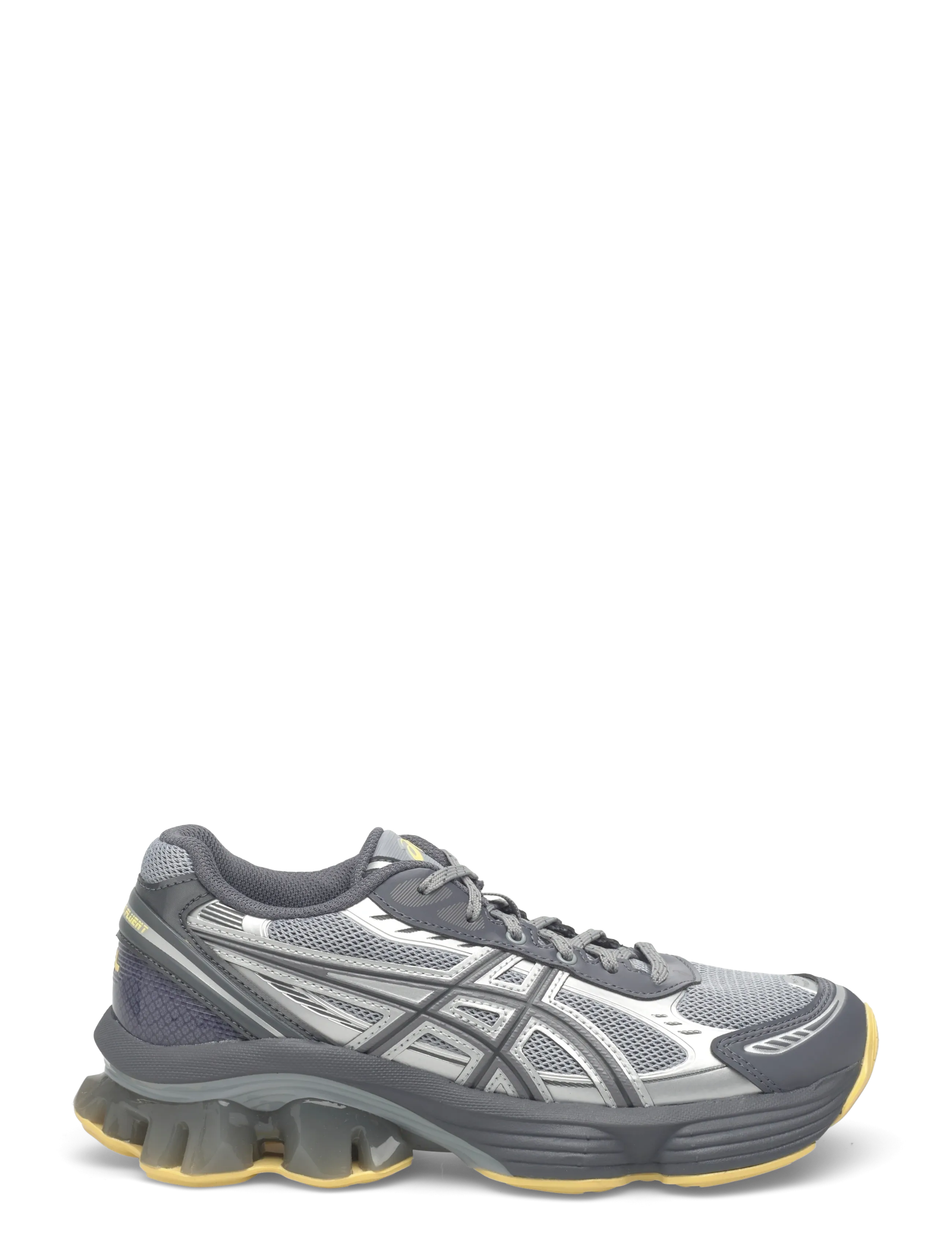 Asics - GEL-KINETIC FLUENT - lave sneakers - gravel/carbon - 1