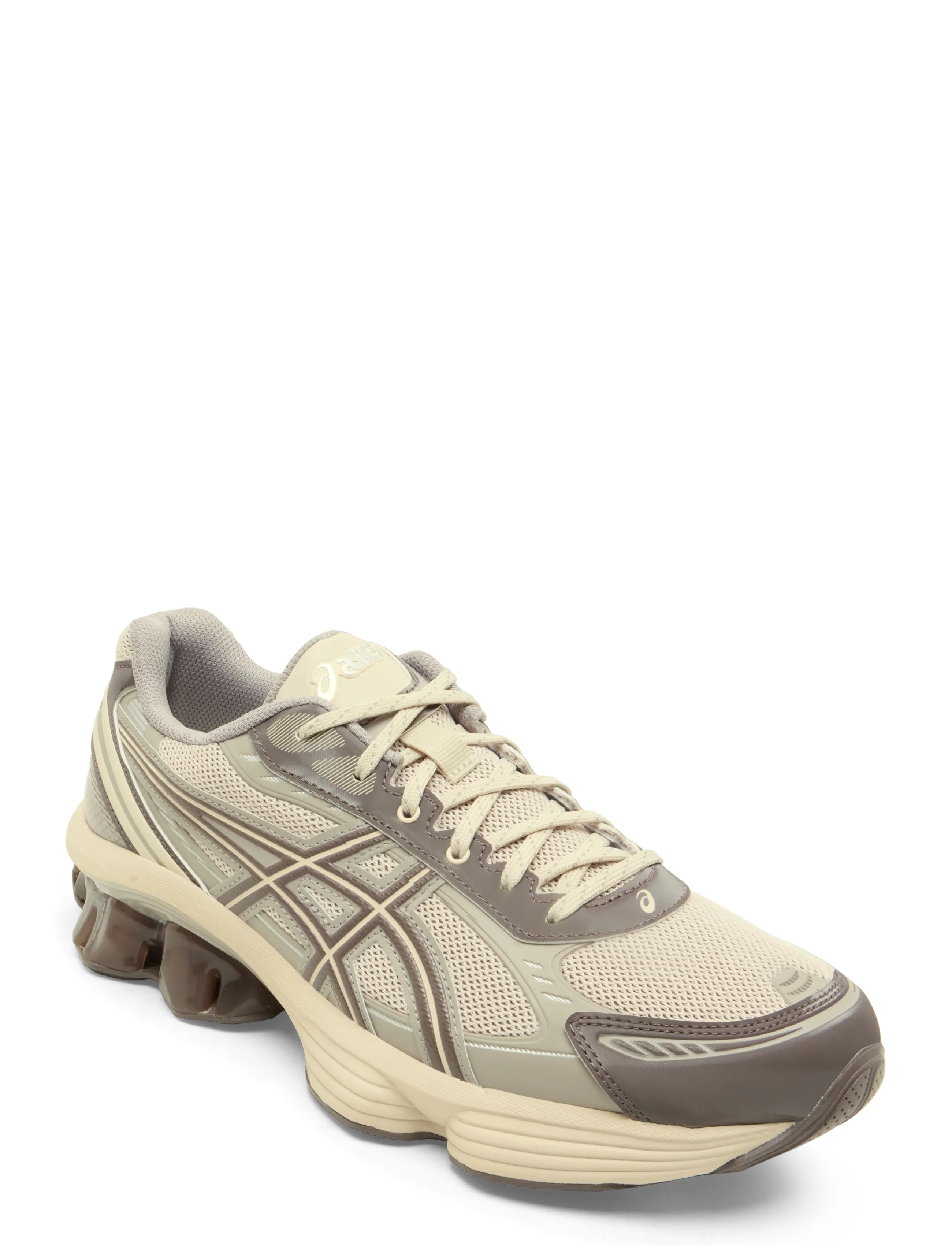 Asics GEL-KINETIC FLUENT - Sneakers - OATMEAL/COCOA POWDER / beige