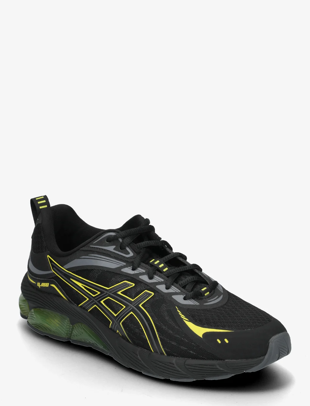Asics - GEL-QUANTUM 180 VIII - lágir strigaskór - black/lemon spark - 0