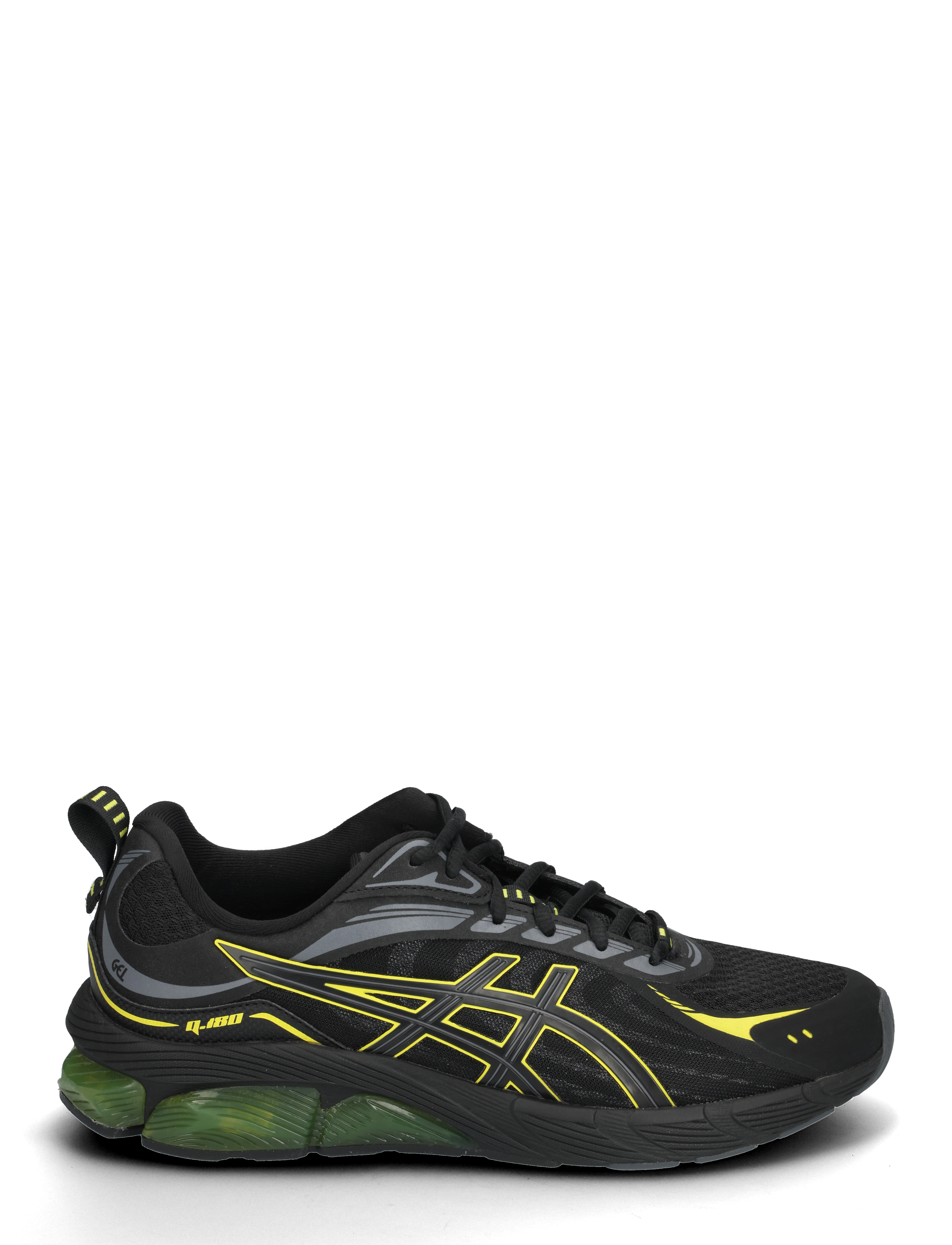 Asics - GEL-QUANTUM 180 VIII - niedrige sneakers - black/lemon spark - 1
