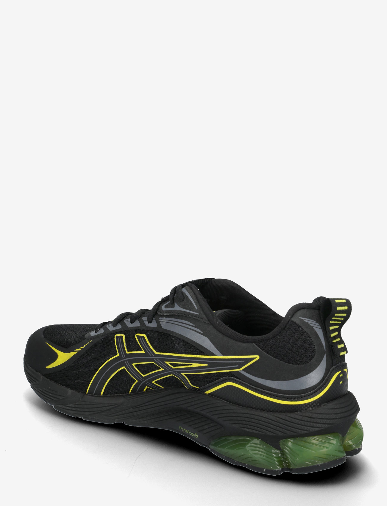 Asics - GEL-QUANTUM 180 VIII - lágir strigaskór - black/lemon spark - 2