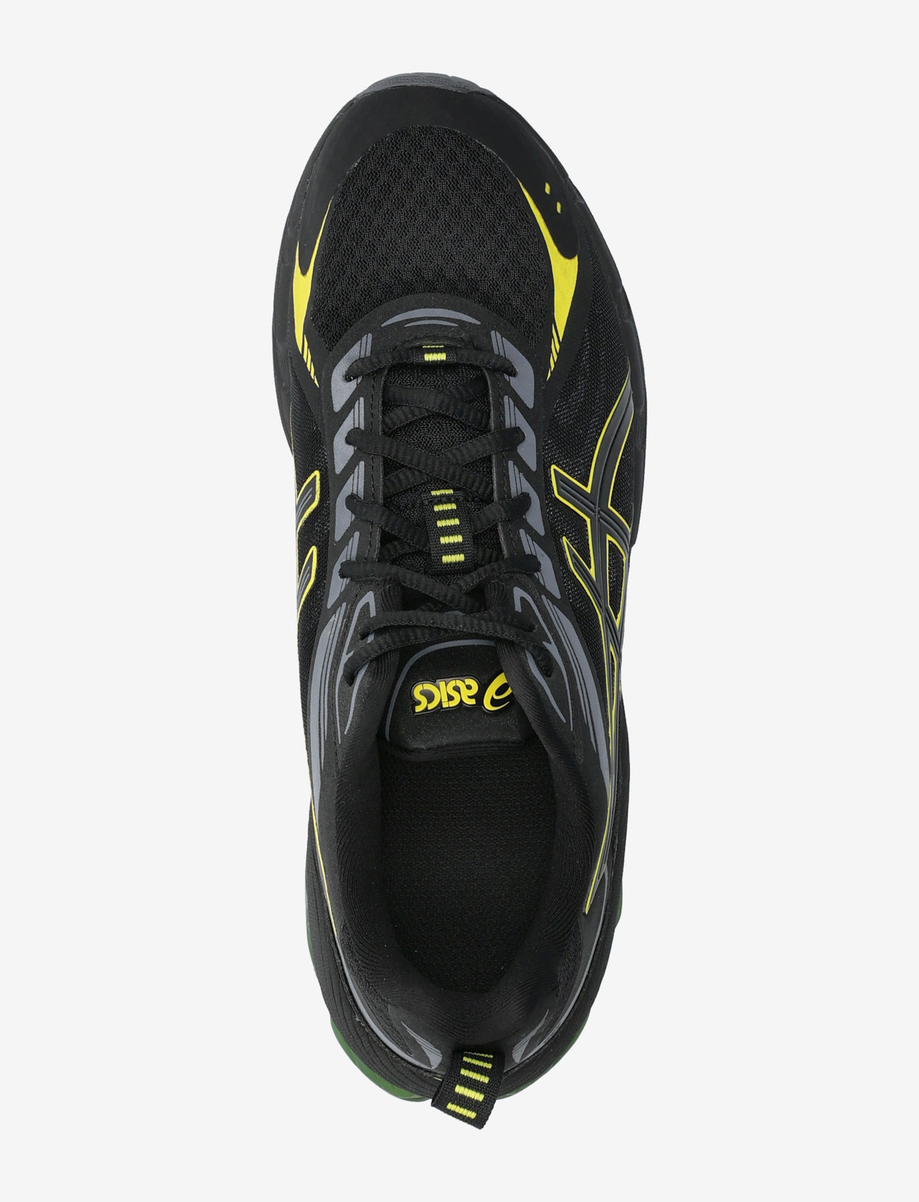 Asics - GEL-QUANTUM 180 VIII - lágir strigaskór - black/lemon spark - 3