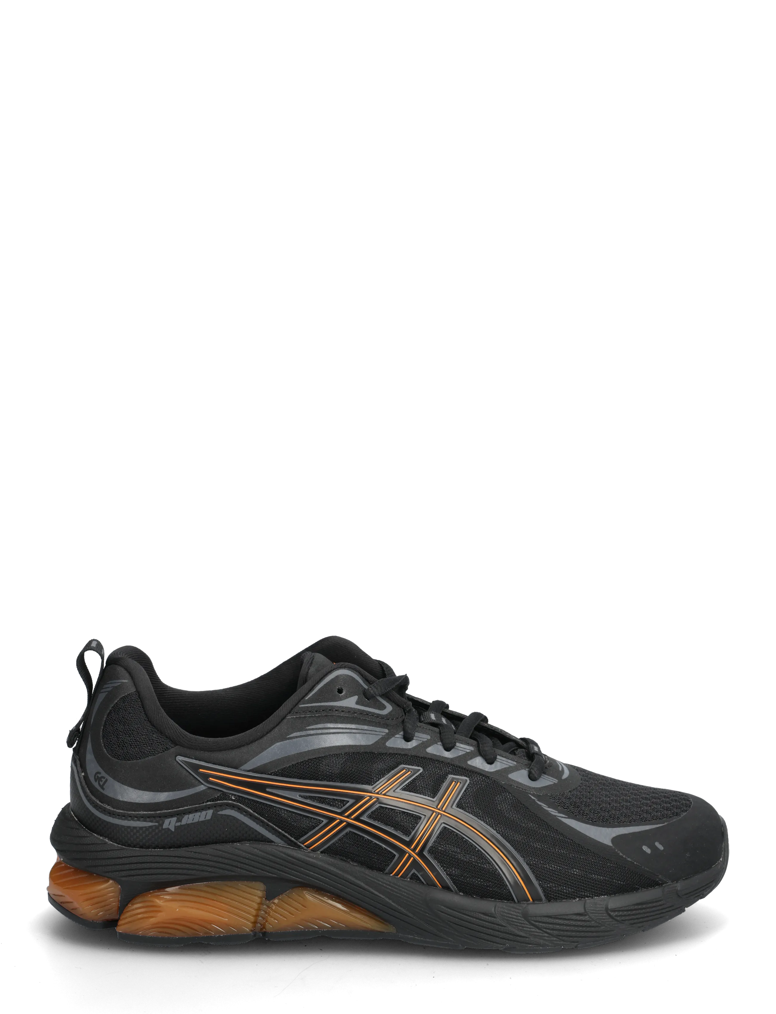 Asics - GEL-QUANTUM 180 VIII - sporta apavi ar zemu augšdaļu - black/orange cone - 1