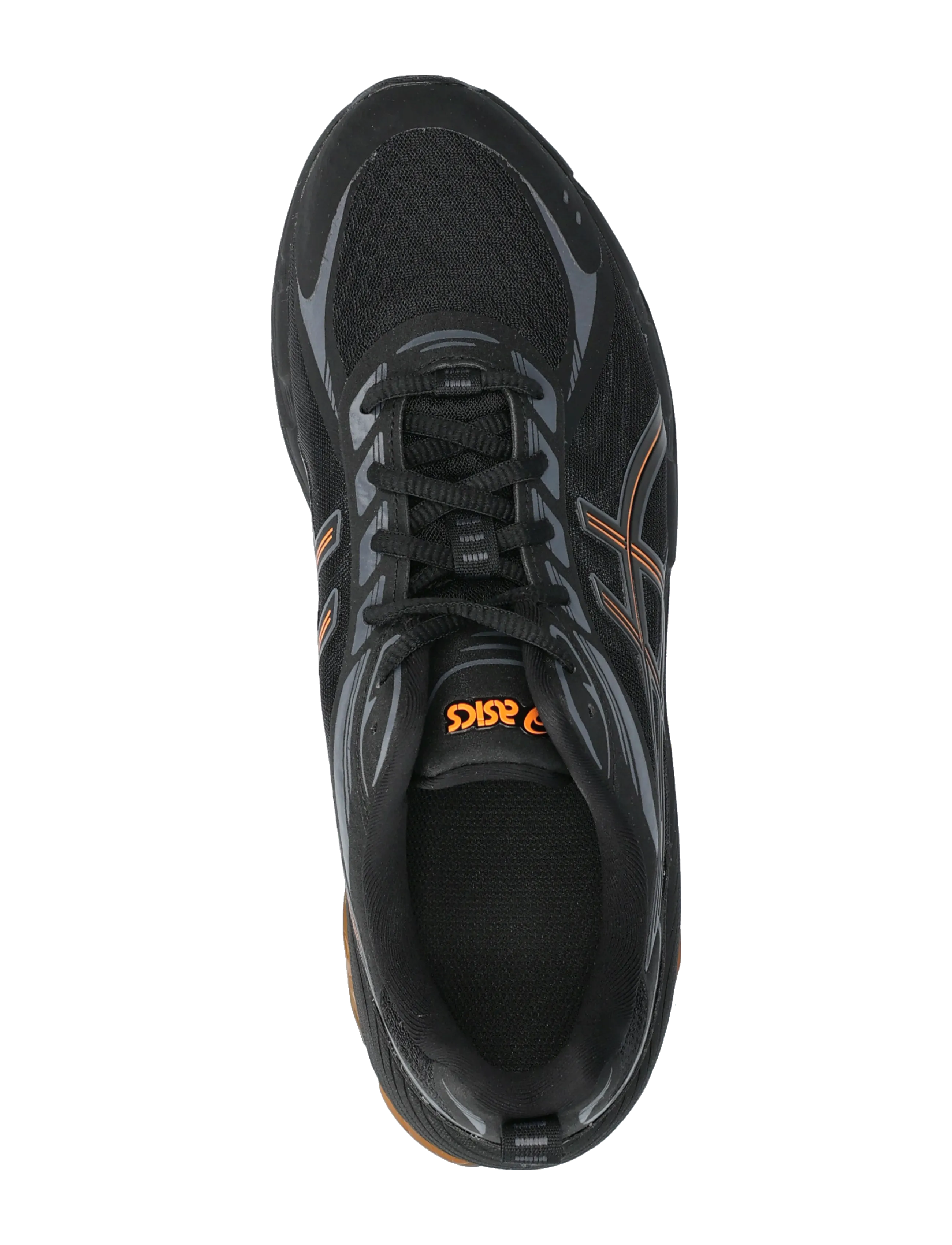 Asics - GEL-QUANTUM 180 VIII - sporta apavi ar zemu augšdaļu - black/orange cone - 3