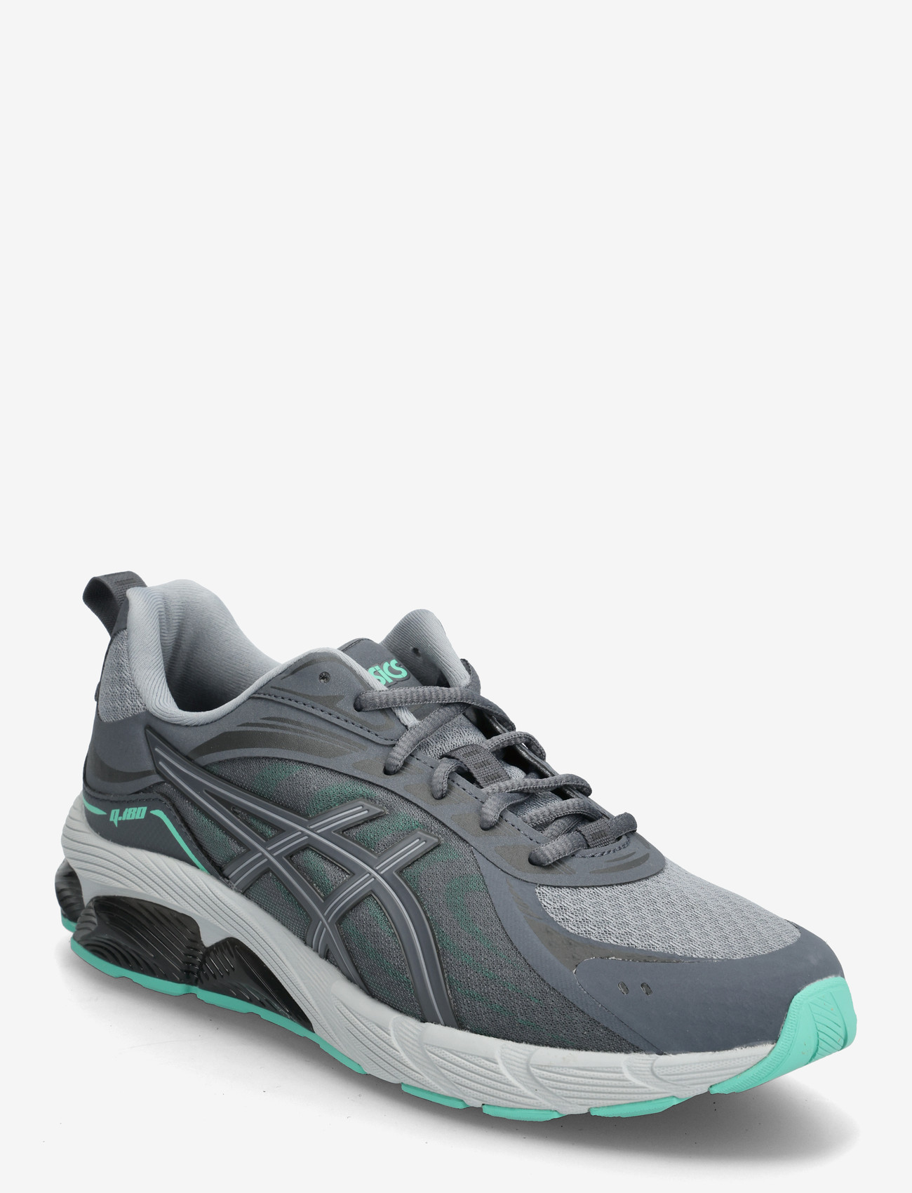Asics - GEL-QUANTUM 180 VIII - niedriger schnitt - gravel/aurora green - 0