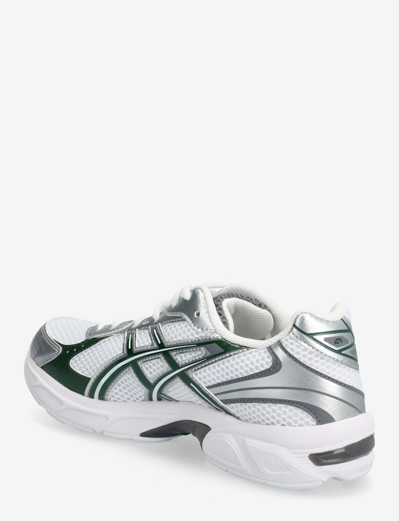 Asics - GEL-1130 - lágir strigaskór - white/forest night - 2