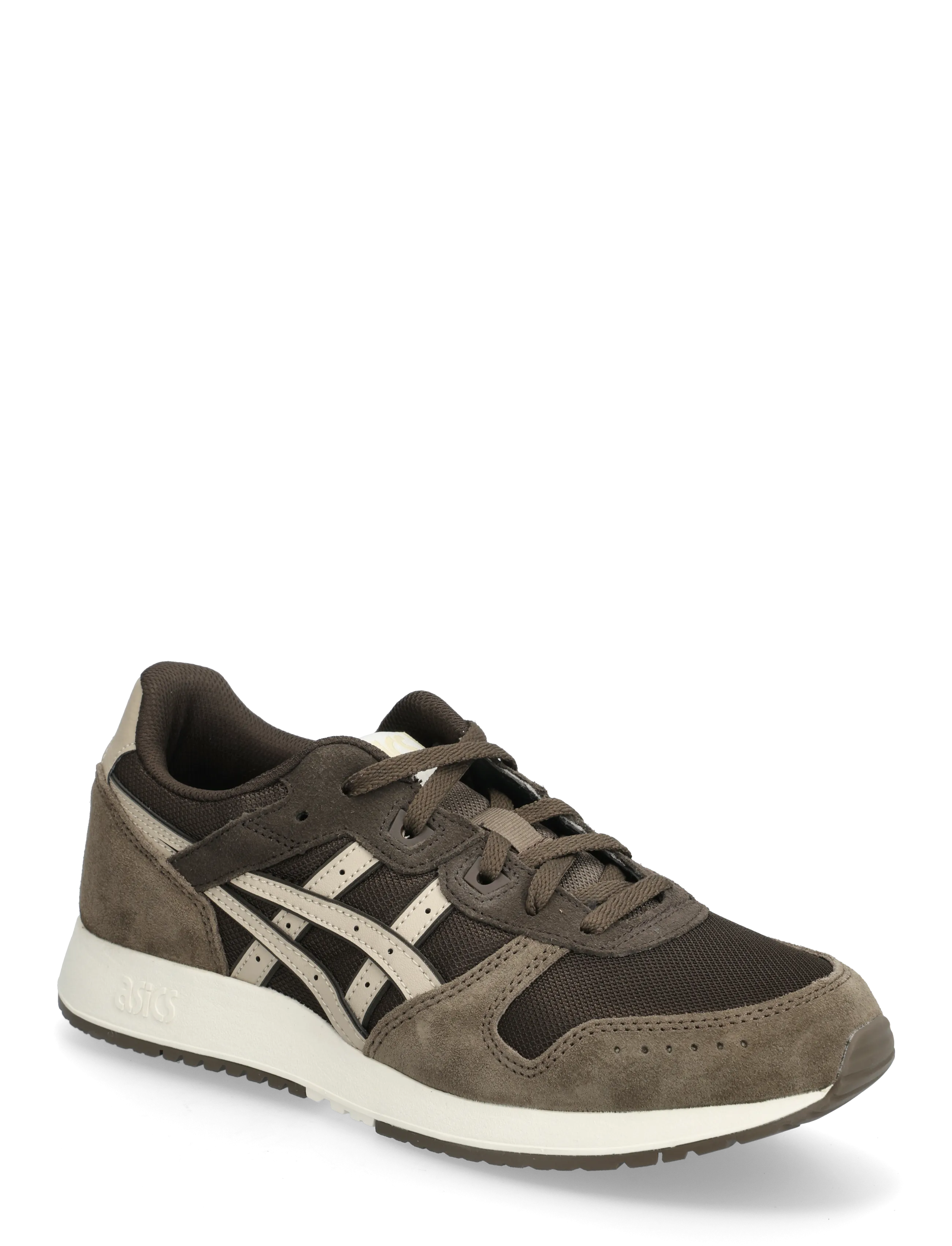 Asics LYTE CLASSIC - Niedrige Sneakers - BLACK COFFEE/FEATHER GREY / brown