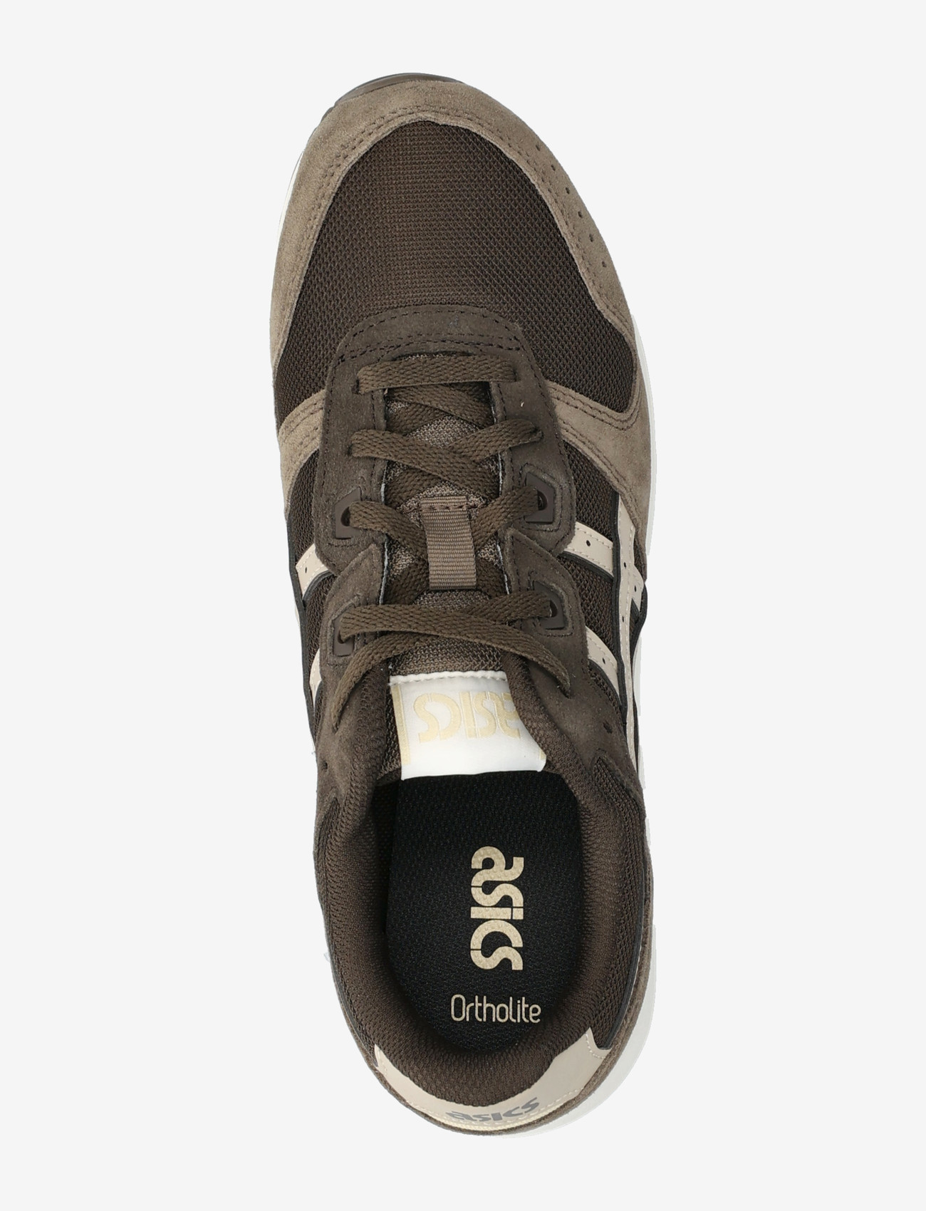 Asics - LYTE CLASSIC - låga sneakers - black coffee/feather grey - 3