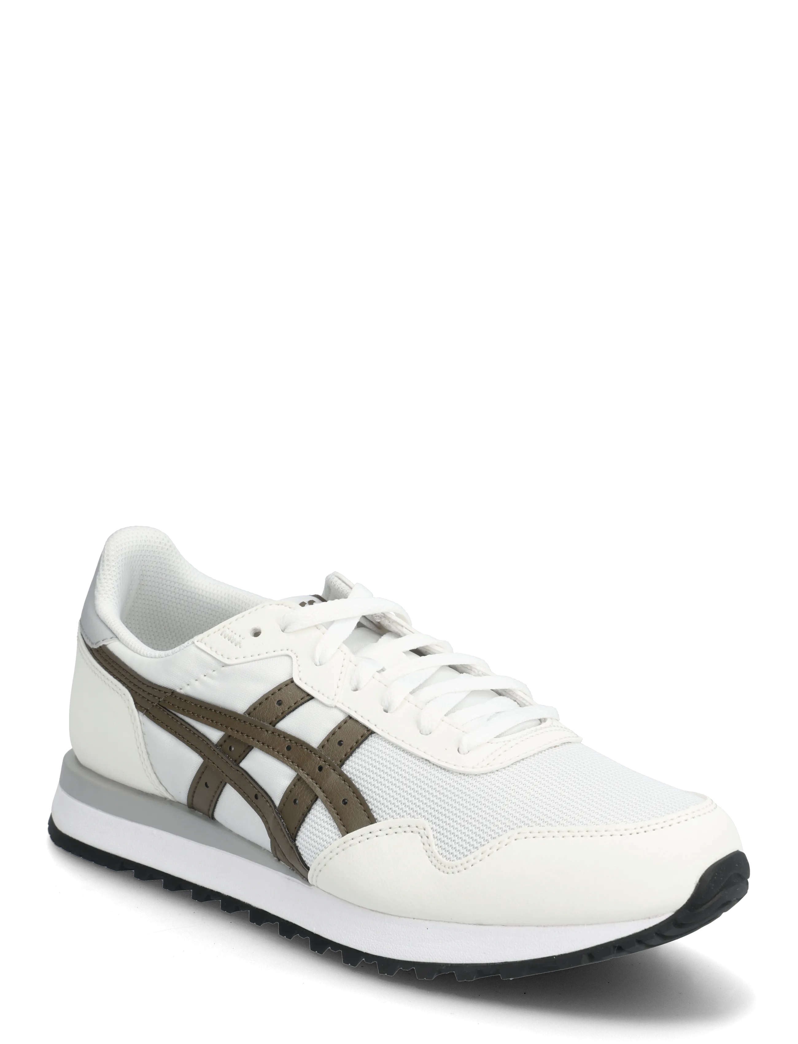 Asics TIGER RUNNER II - Shoes - WHITE/SEPIA BROWN / white