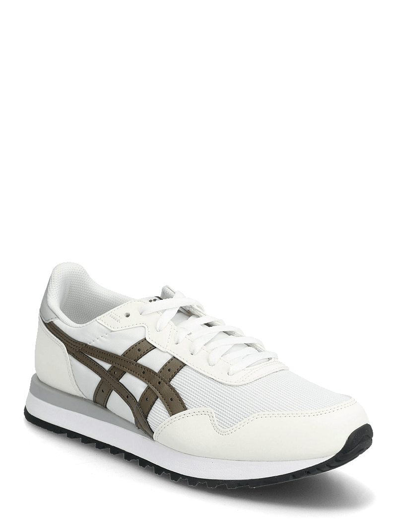 Asics - TIGER RUNNER II - låga sneakers - white/sepia brown - 0