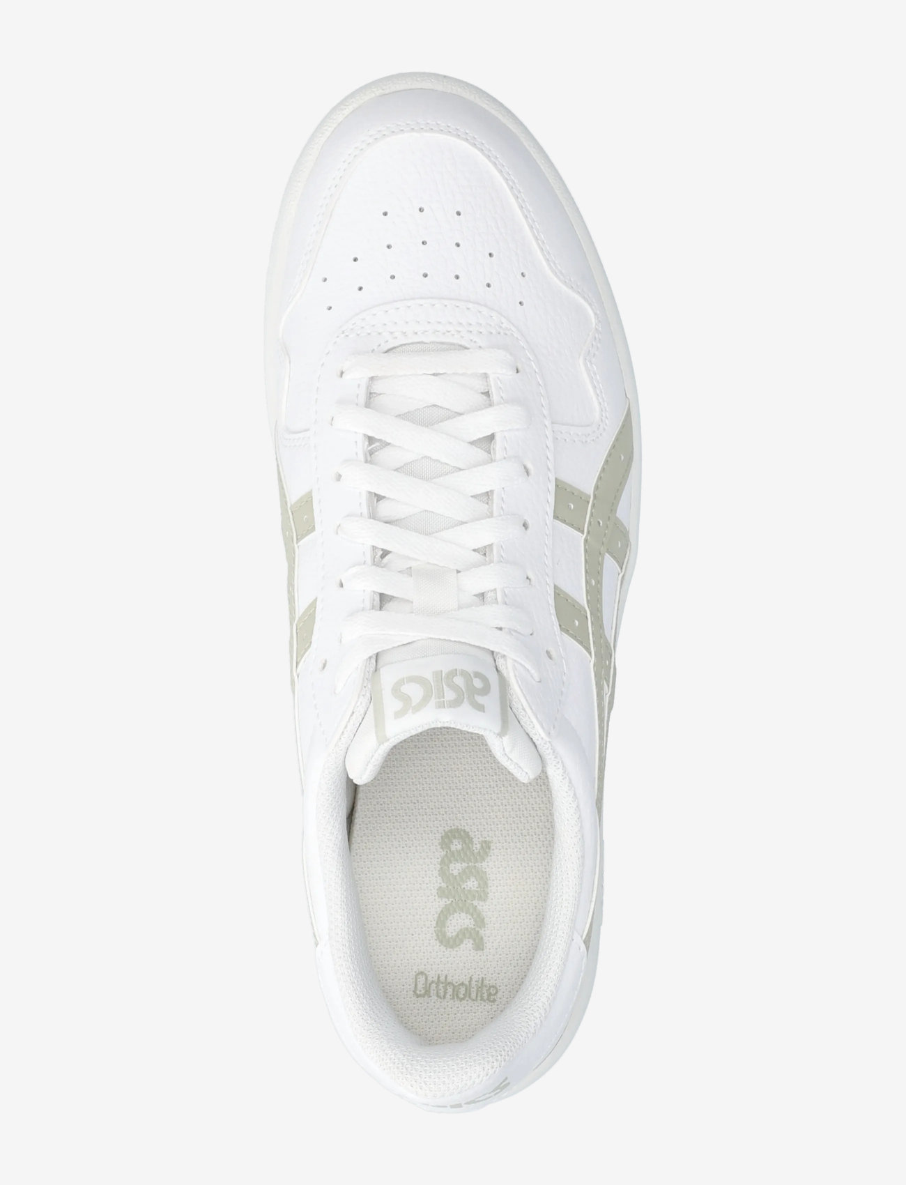 Asics - JAPAN S - låga sneakers - white/dried leaf green - 3