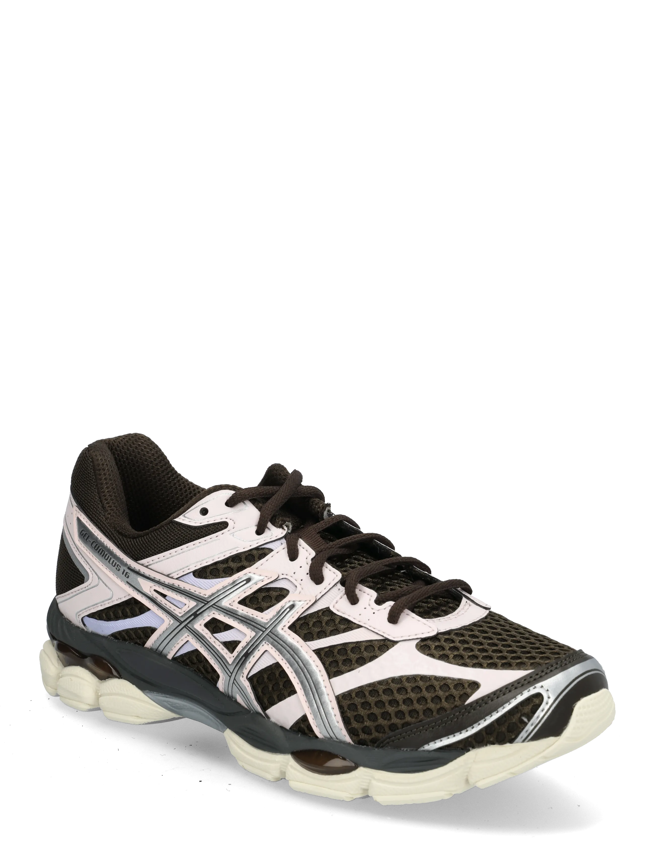 Asics GEL-CUMULUS 16 - Sko - BLACK COFFEE/PURE SILVER / brown