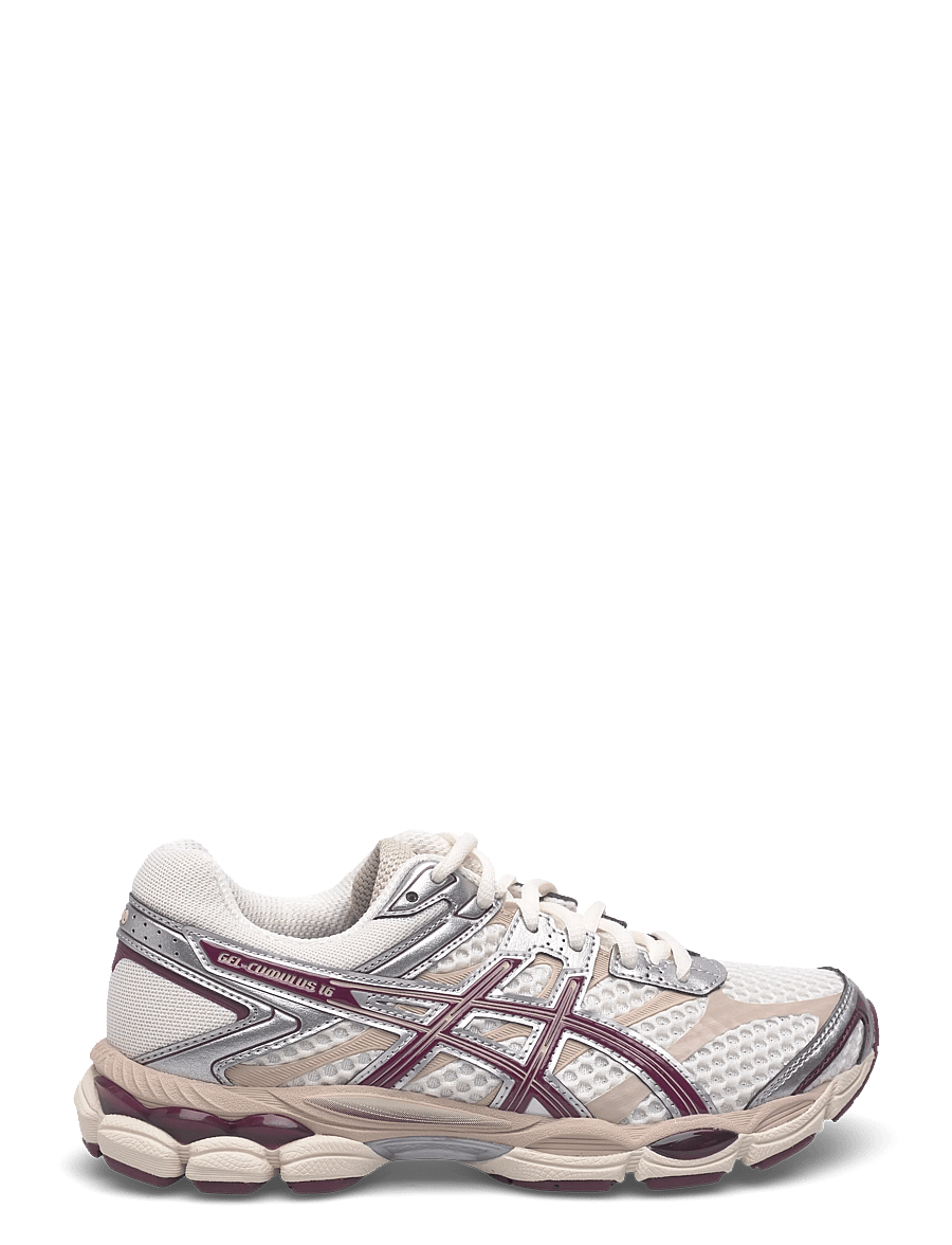 Asics - GEL-CUMULUS 16 - niedrige sneakers - cream/beniimo purple - 1
