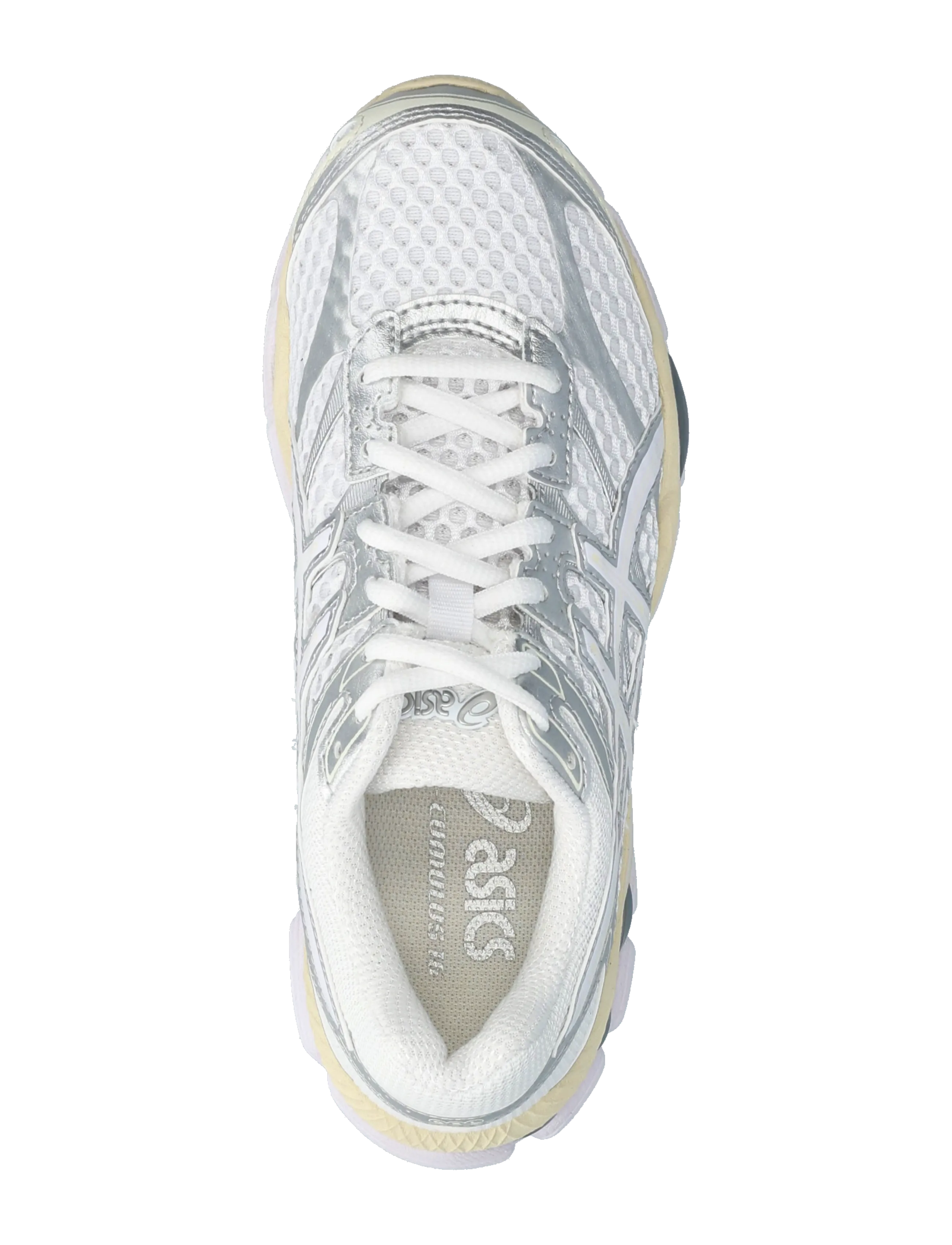 Asics - GEL-CUMULUS 16 - niedrige sneakers - white/white - 3