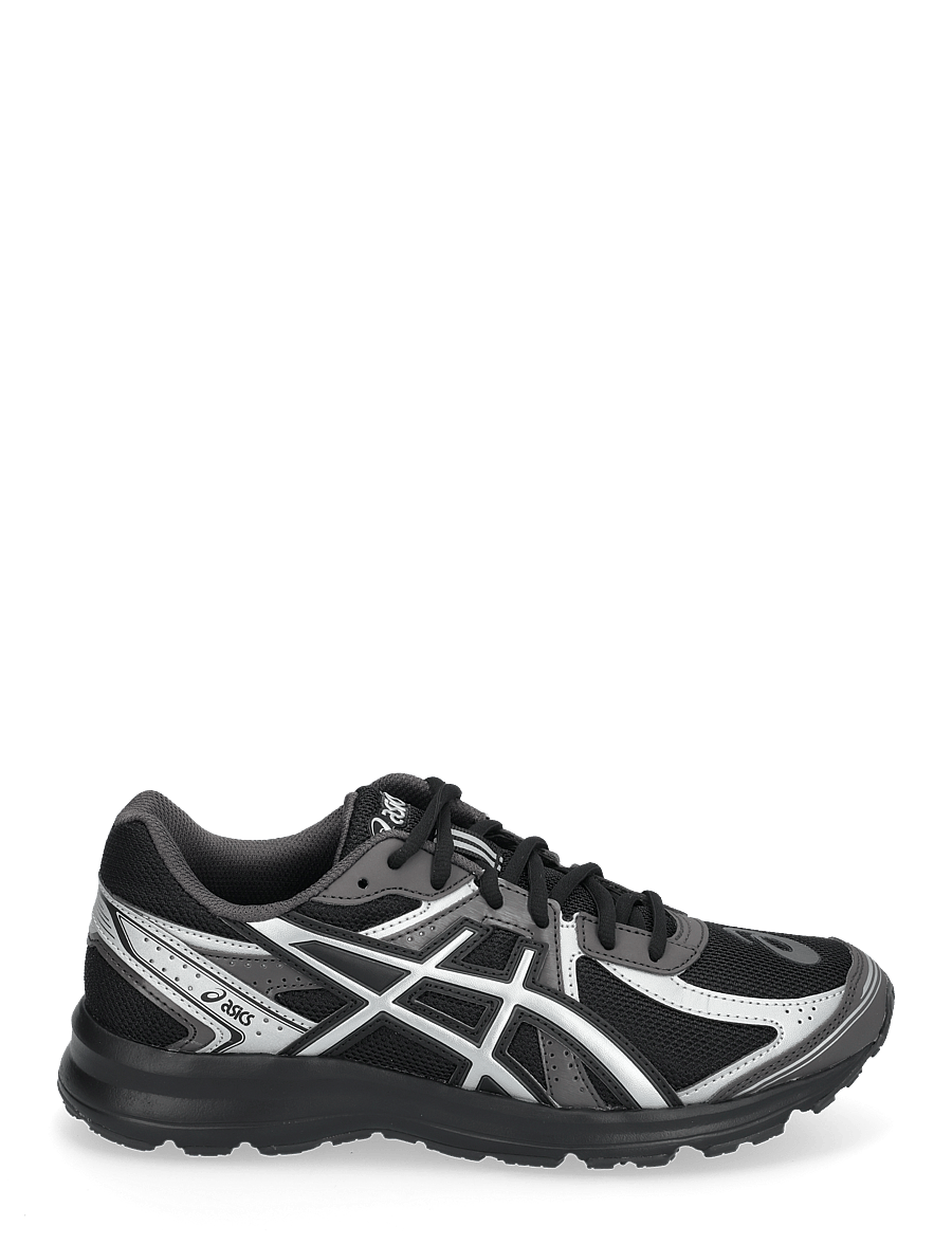 Asics - JOG 100S - low top sneakers - black/pure silver - 1