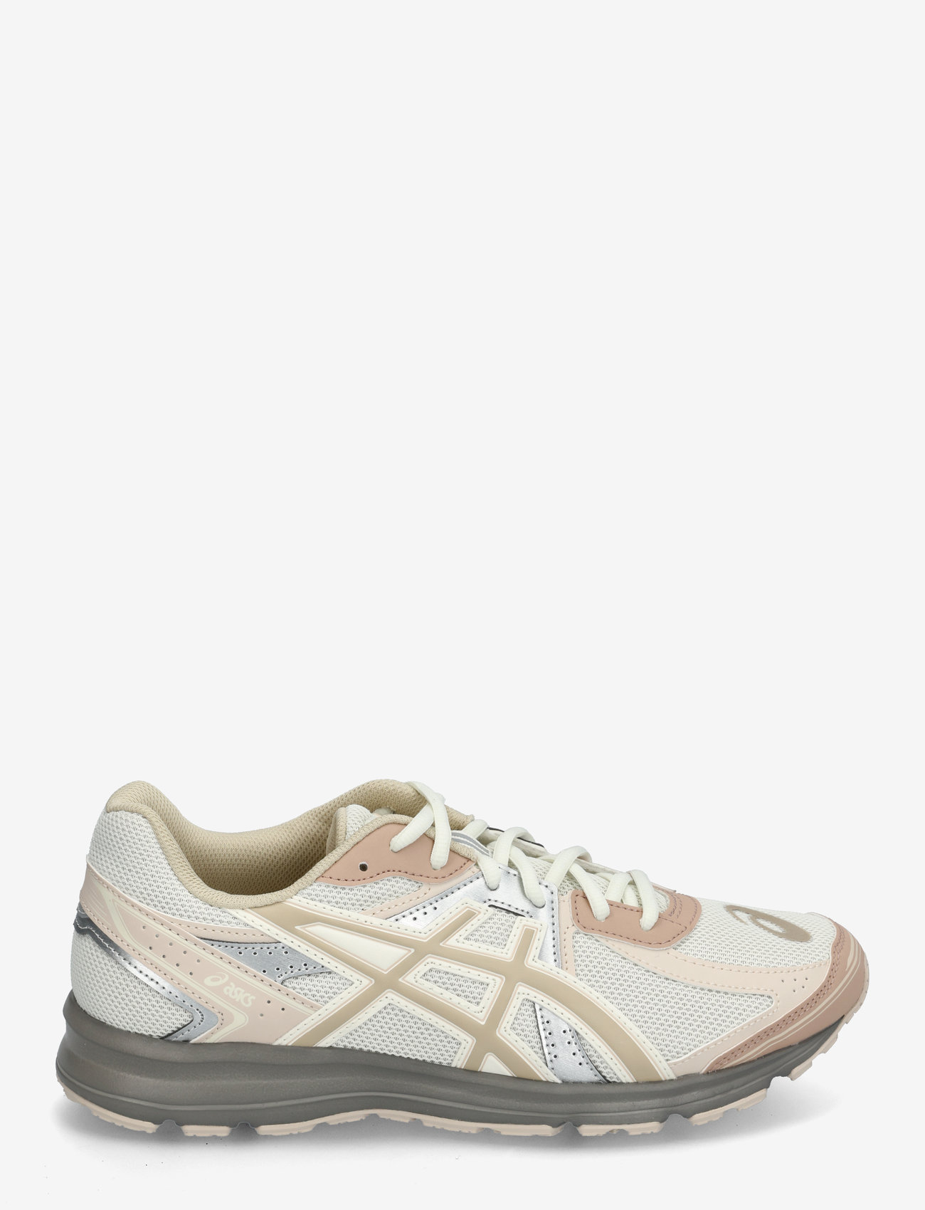 Asics - JOG 100S - madala säärega tossud - cream/feather grey - 1