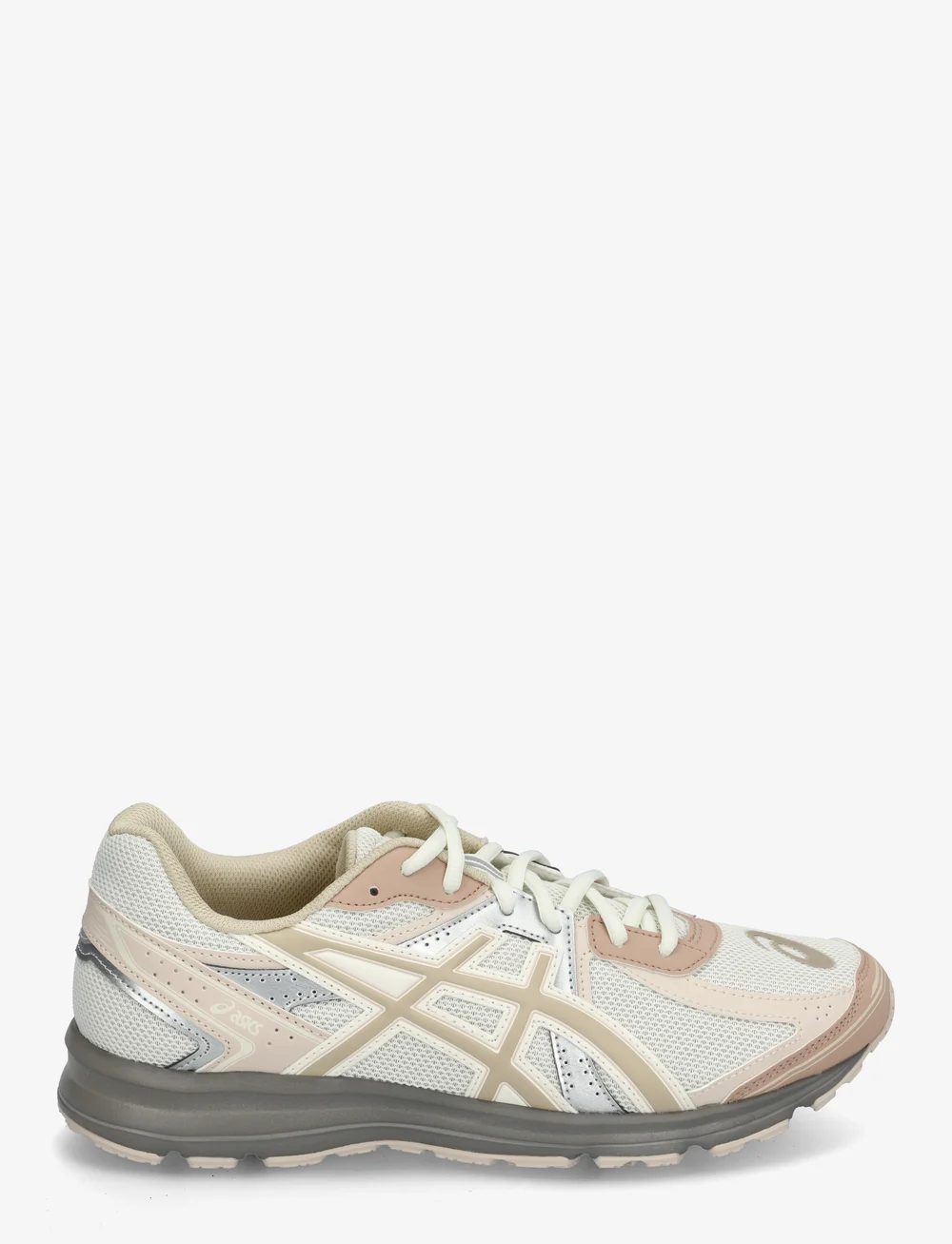 Asics - JOG 100S - låga sneakers - cream/feather grey - 1