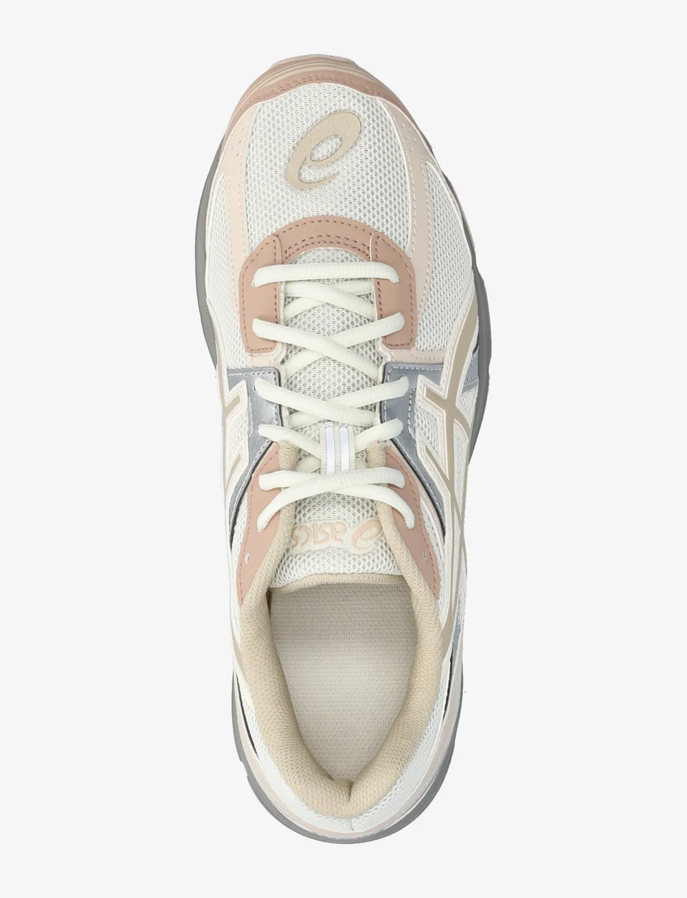 Asics - JOG 100S - låga sneakers - cream/feather grey - 3