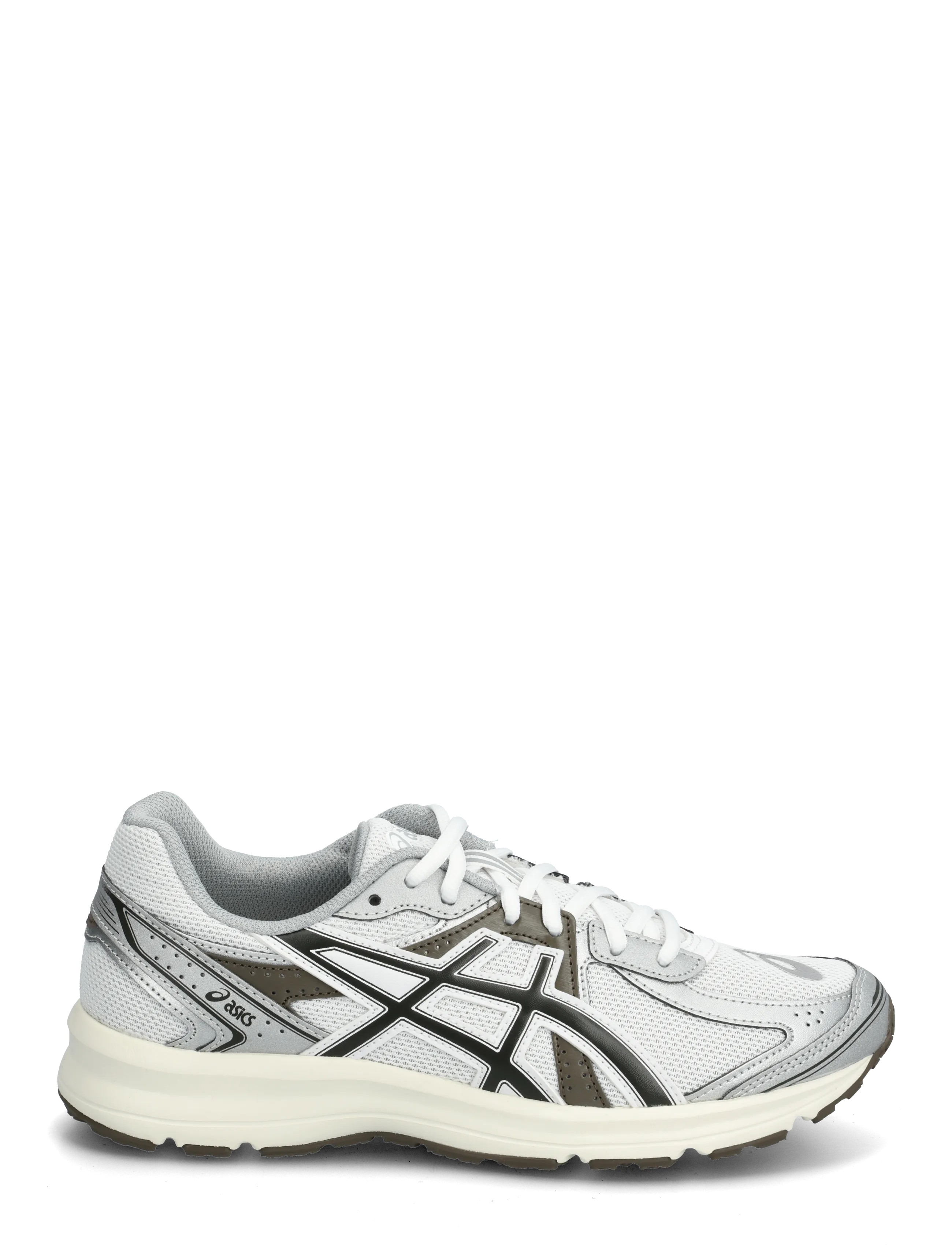 Asics - JOG 100S - low top sneakers - white/black coffee - 1