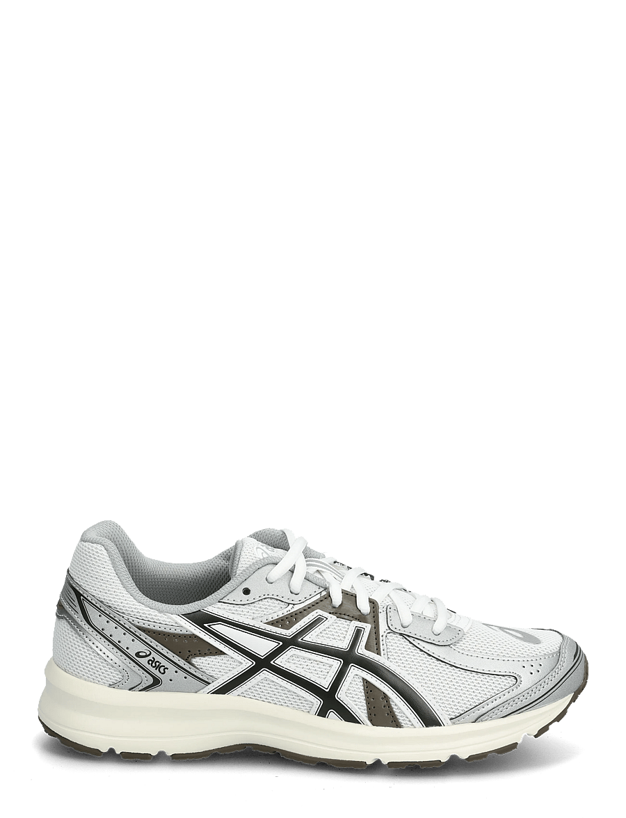 Asics - JOG 100S - low top sneakers - white/black coffee - 1