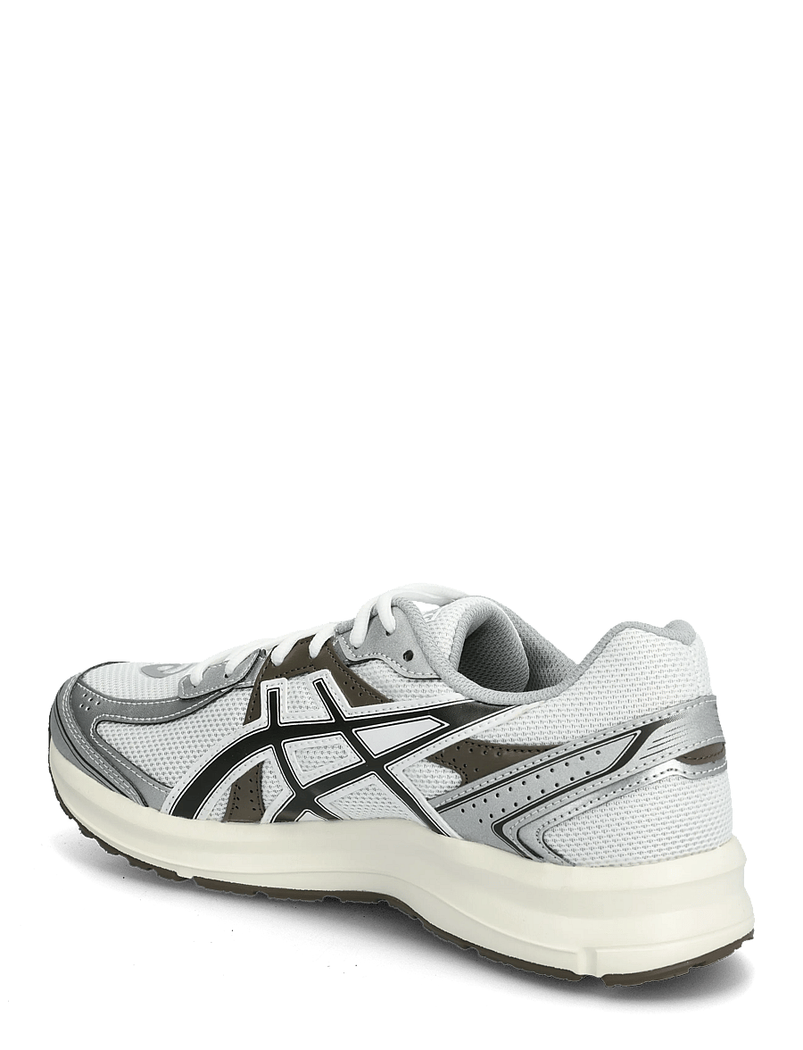 Asics - JOG 100S - low top sneakers - white/black coffee - 2
