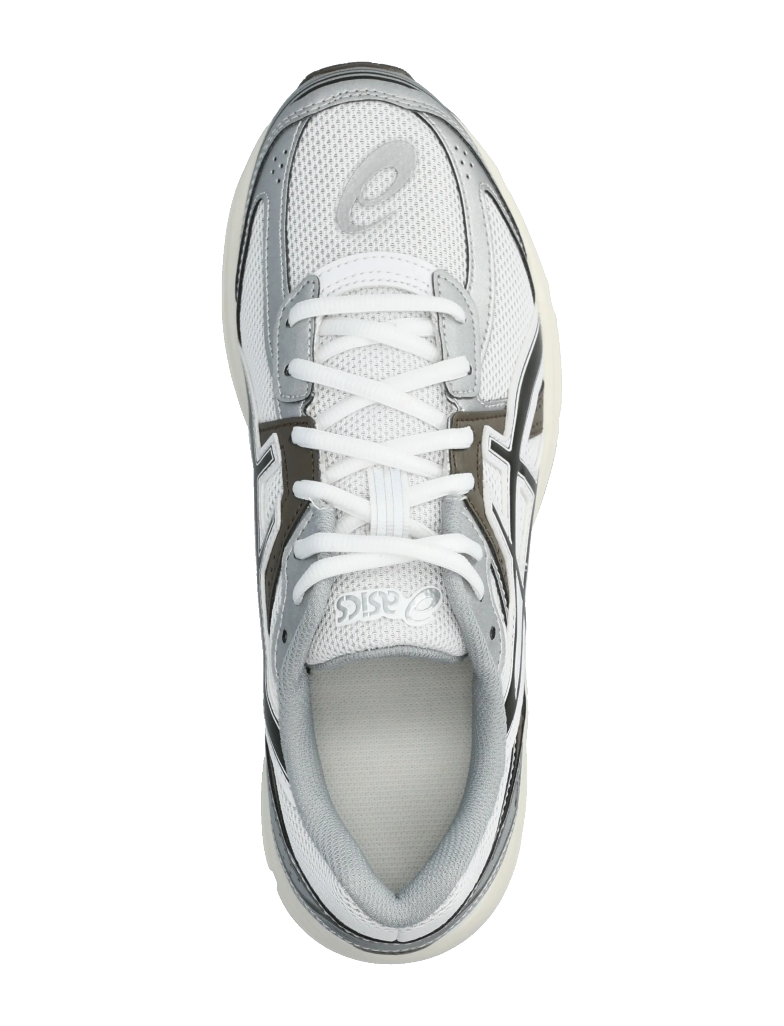 Asics - JOG 100S - low top sneakers - white/black coffee - 3