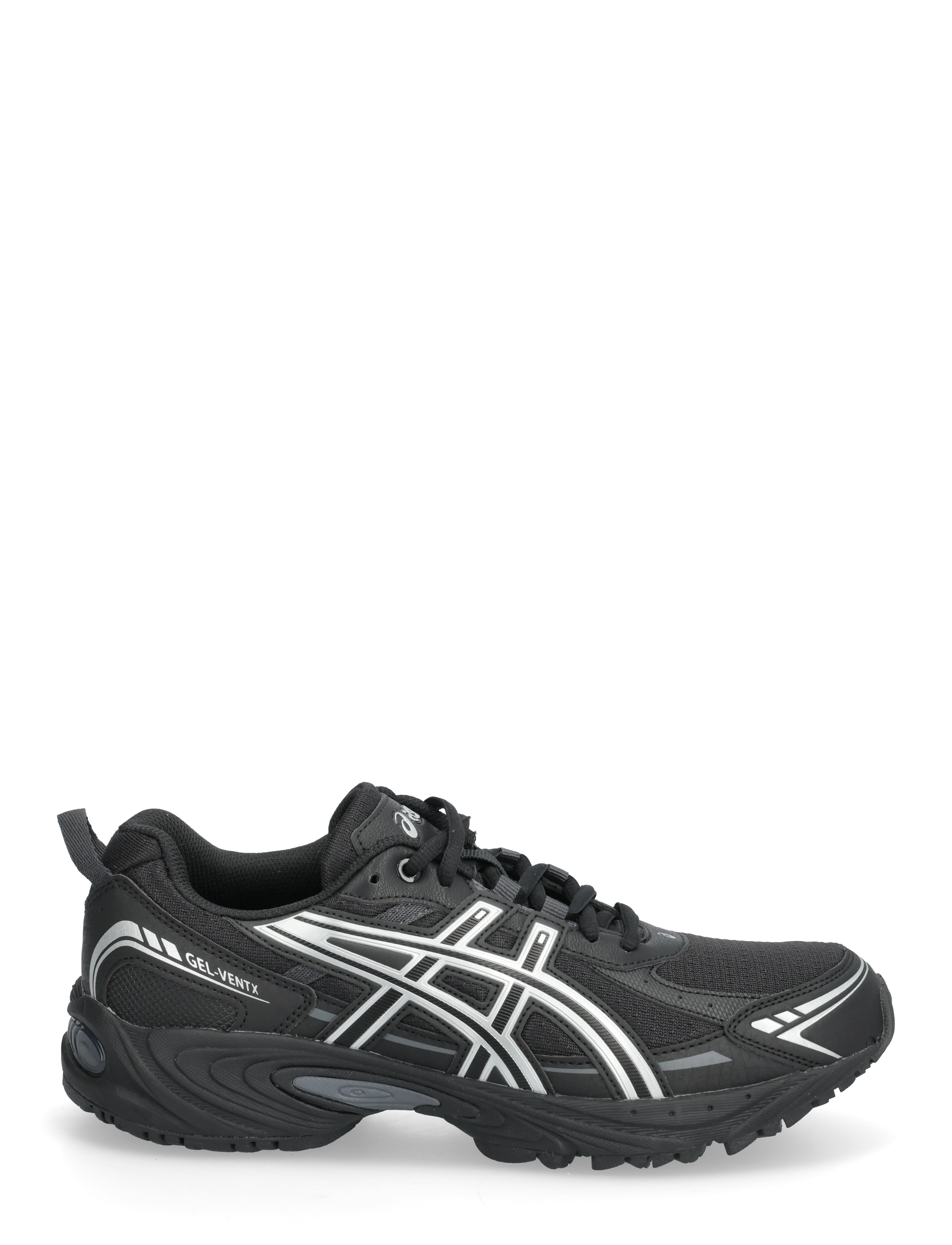 Asics - GEL-VENTX - low top sneakers - black/pure silver - 1