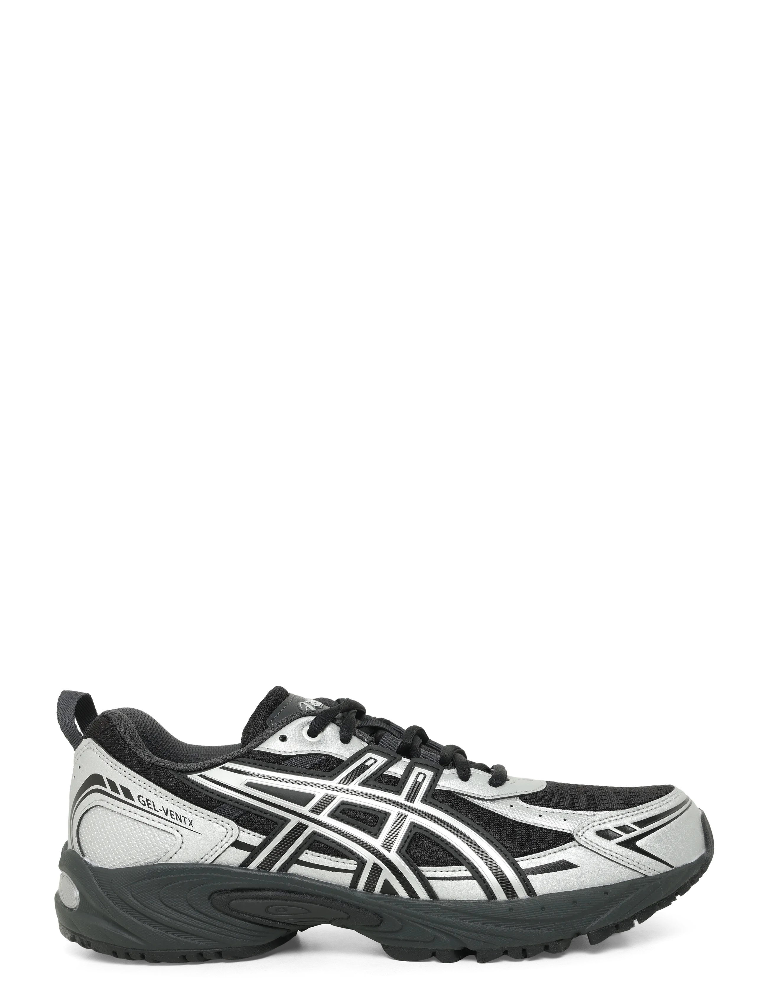 Asics - GEL-VENTX - low top sneakers - black/pure silver - 2