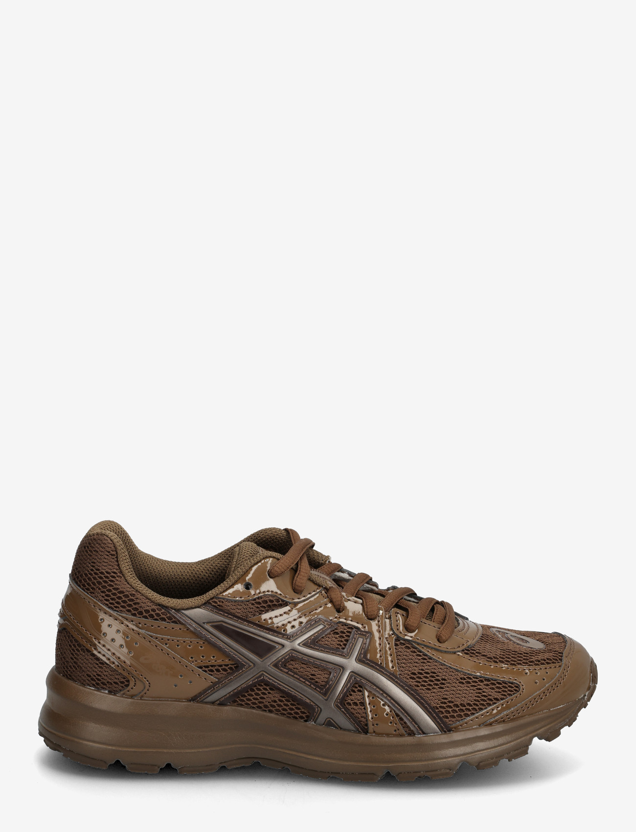 Asics - JOG 100S - niedrige sneakers - brown storm/brown storm - 1