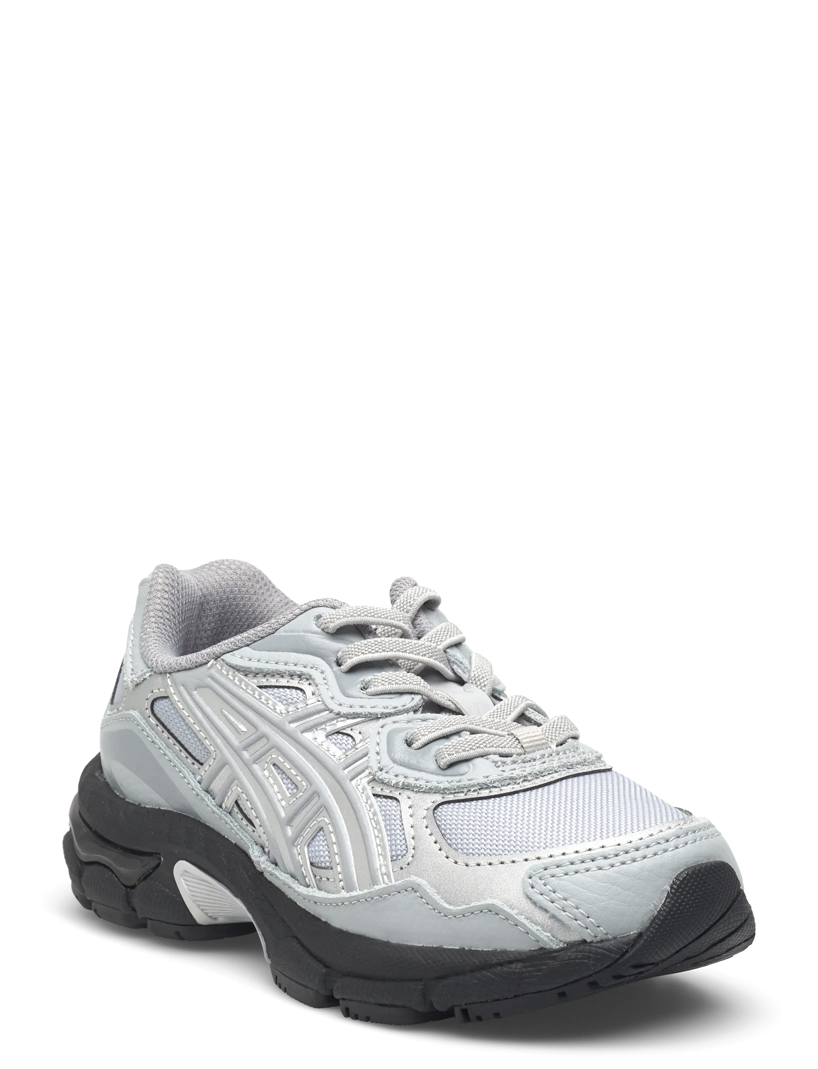 Asics GEL-NYC PS - Sneakers - MID GREY/GRAVEL / silver