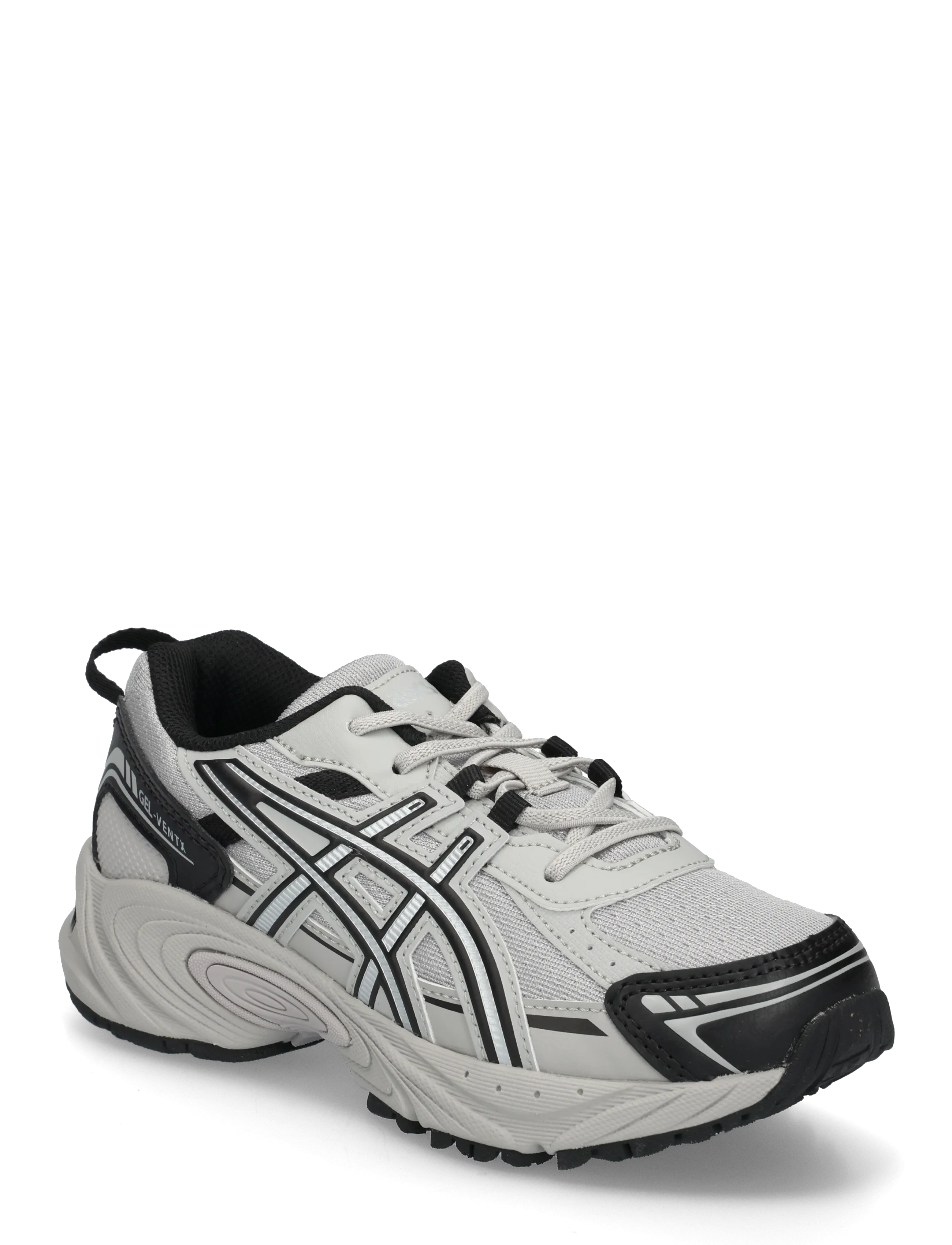 Asics GEL-VENTX PS - Kengät - CEMENT GREY/BLACK / grey