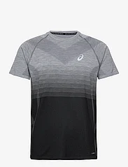 Asics - SEAMLESS SS TOP - short-sleeved t-shirts - performance black/carrier grey - 0