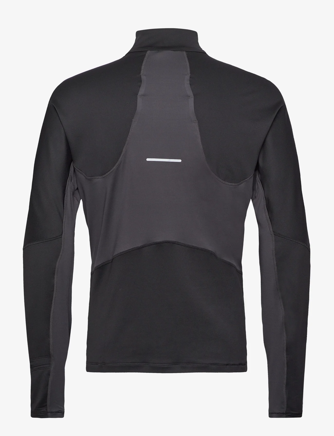 Asics - WINTER RUN 1/2 ZIP MID LAYER - mid layer jackets - performance black/graphite grey - 1